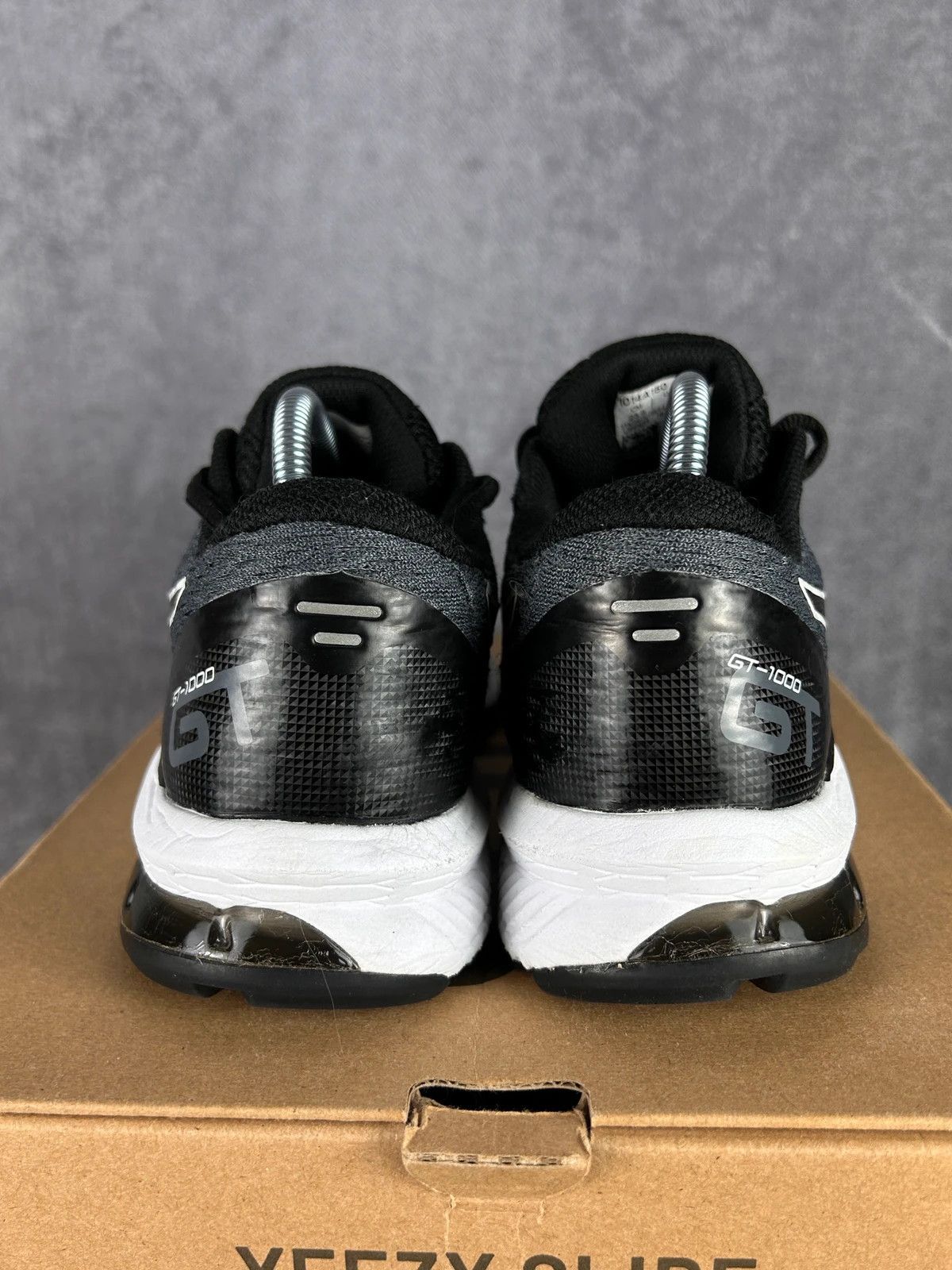 Asics Asics GT-1000 9 grey black running sneakers Size US 7.5 / IT 37.5 - 4 Thumbnail