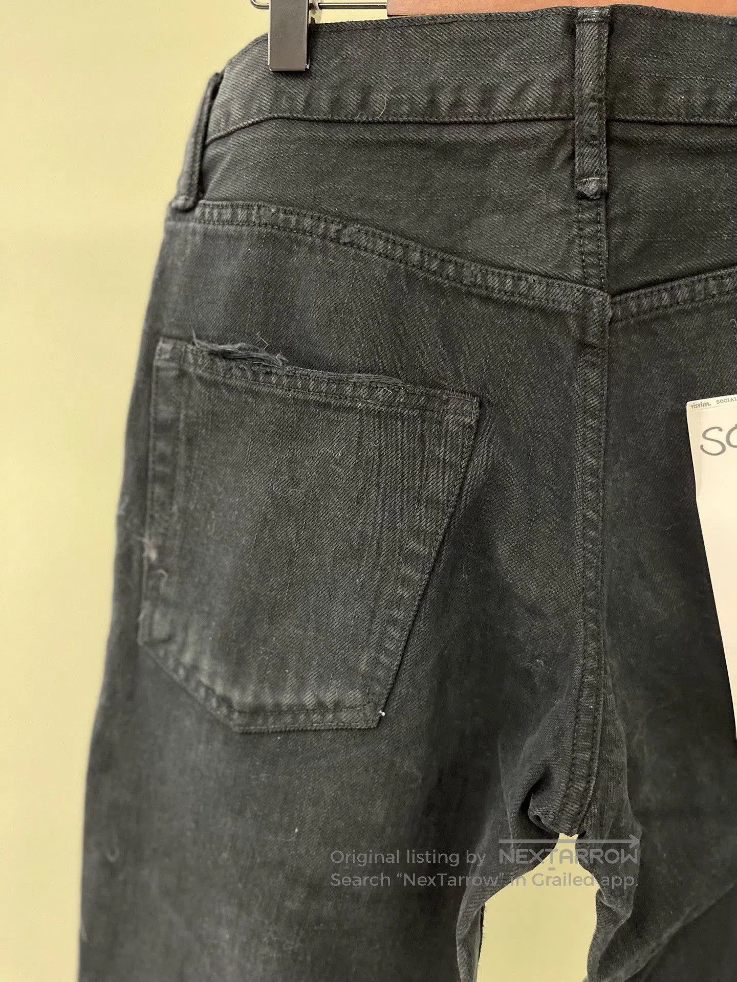 Visvim Visvim Dark Blue Distressed Jeans. Size US 30 / EU 46 - 8 Thumbnail