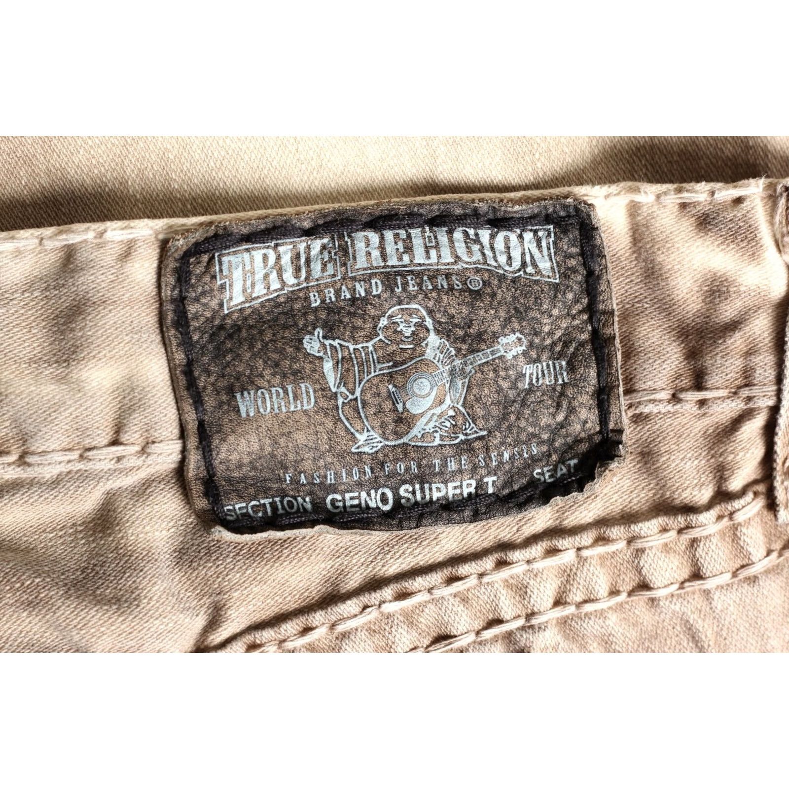 True Religion TRUE RELIGION GENO SUPER T Slim Fit Jeans Men Size W29 L33 DZ6280 Jeans Size US 29 - 5 Thumbnail