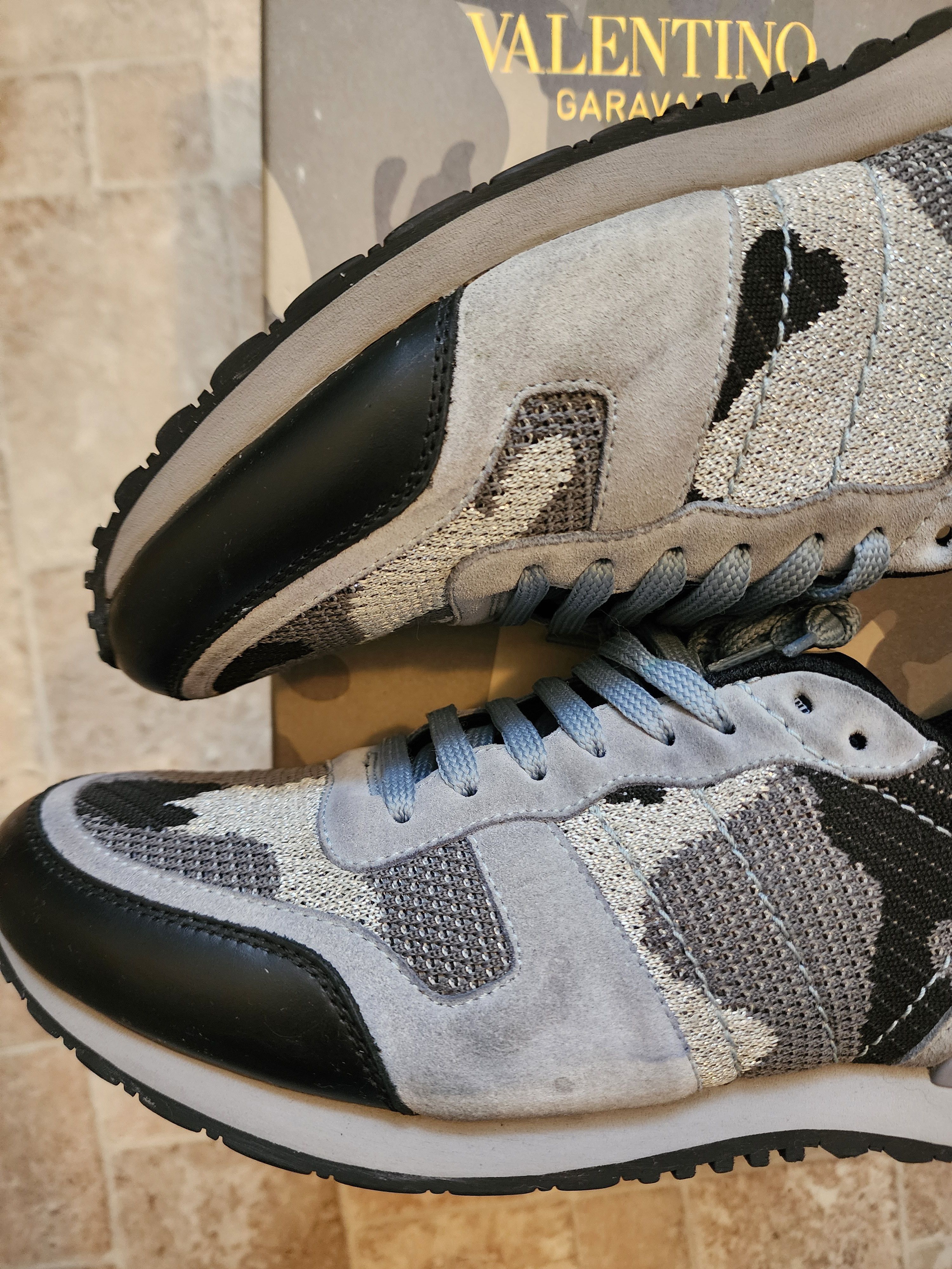 Valentino VALENTINO ROCKRUNNER SNEAKERS SIZE 42 Size US 9 / EU 42 - 4 Thumbnail