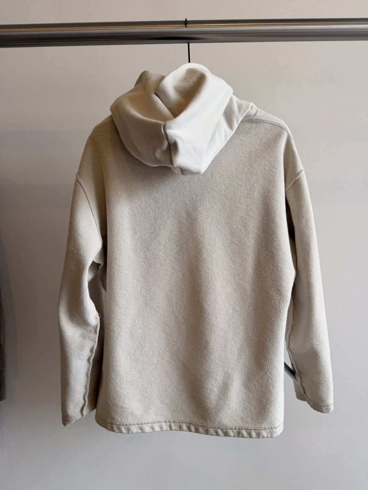 Balenciaga Balenciaga Garde-Robe Cream Beige Hoodie Women BB Size S Size S / US 4 / IT 40 - 15 Thumbnail
