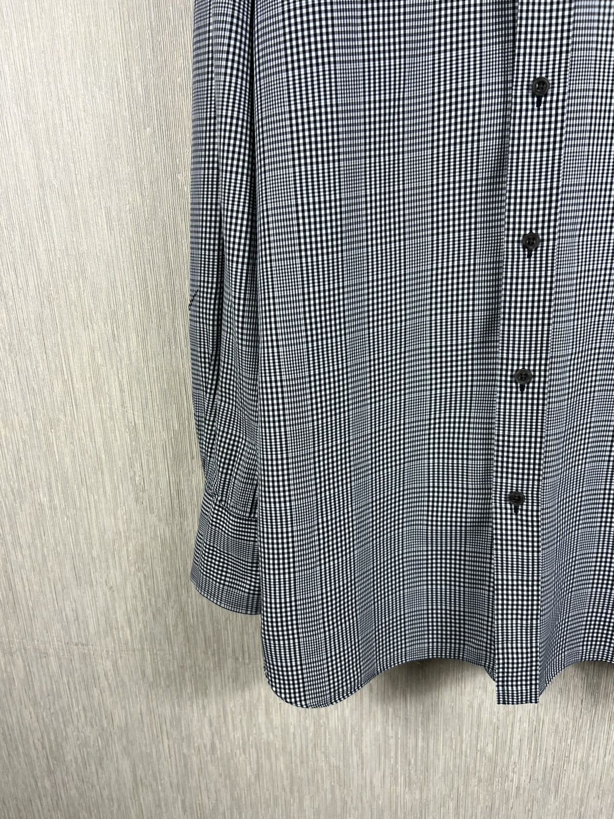 Tom Ford Tom Ford Prince of Wales checked classic button up shirt Size US L / EU 52-54 / 3 - 7 Thumbnail