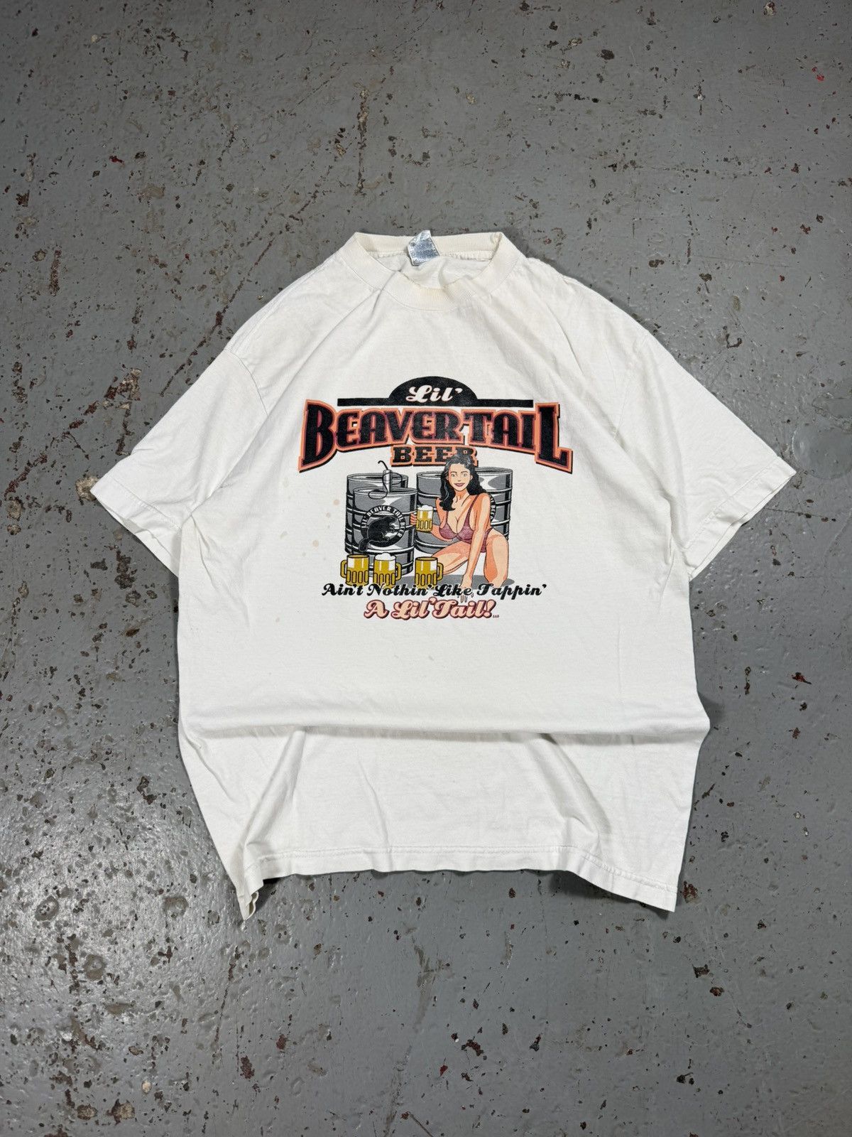 Vintage Vintage Beavertail Beer Tee Size US L / EU 52-54 / 3 - 1 Thumbnail
