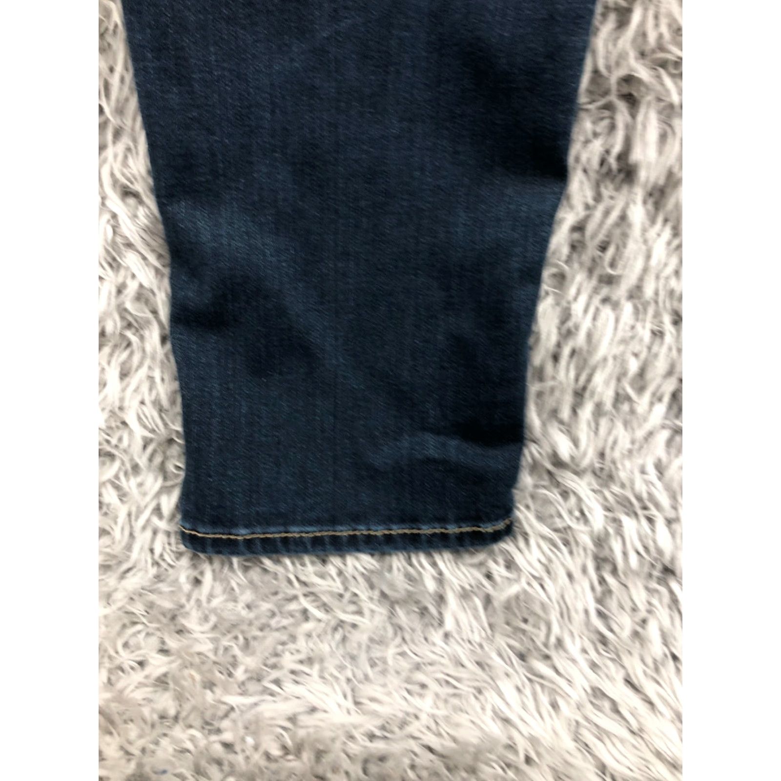 Vintage Time & TRU Jeans Skinny Womens Plus 18 Medium Wash Blue Denim 5-Pocket Regular Rise Jeans Time And Tru Womens Plus Size 18 Blue Size 40" / US 18 - 7 Thumbnail