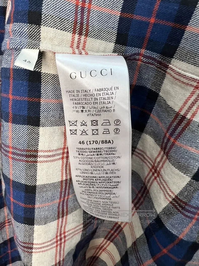 Gucci Gucci Side-label short-sleeved shirt Size US S / EU 44-46 / 1 - 5 Thumbnail