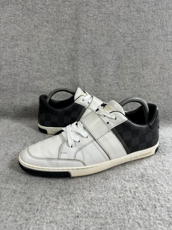 Louis Vuitton Louis Vuitton Monochrome Damier Graphite Canvas Leather 40,5 Size US 7.5 / EU 40-41 - 1 Thumbnail