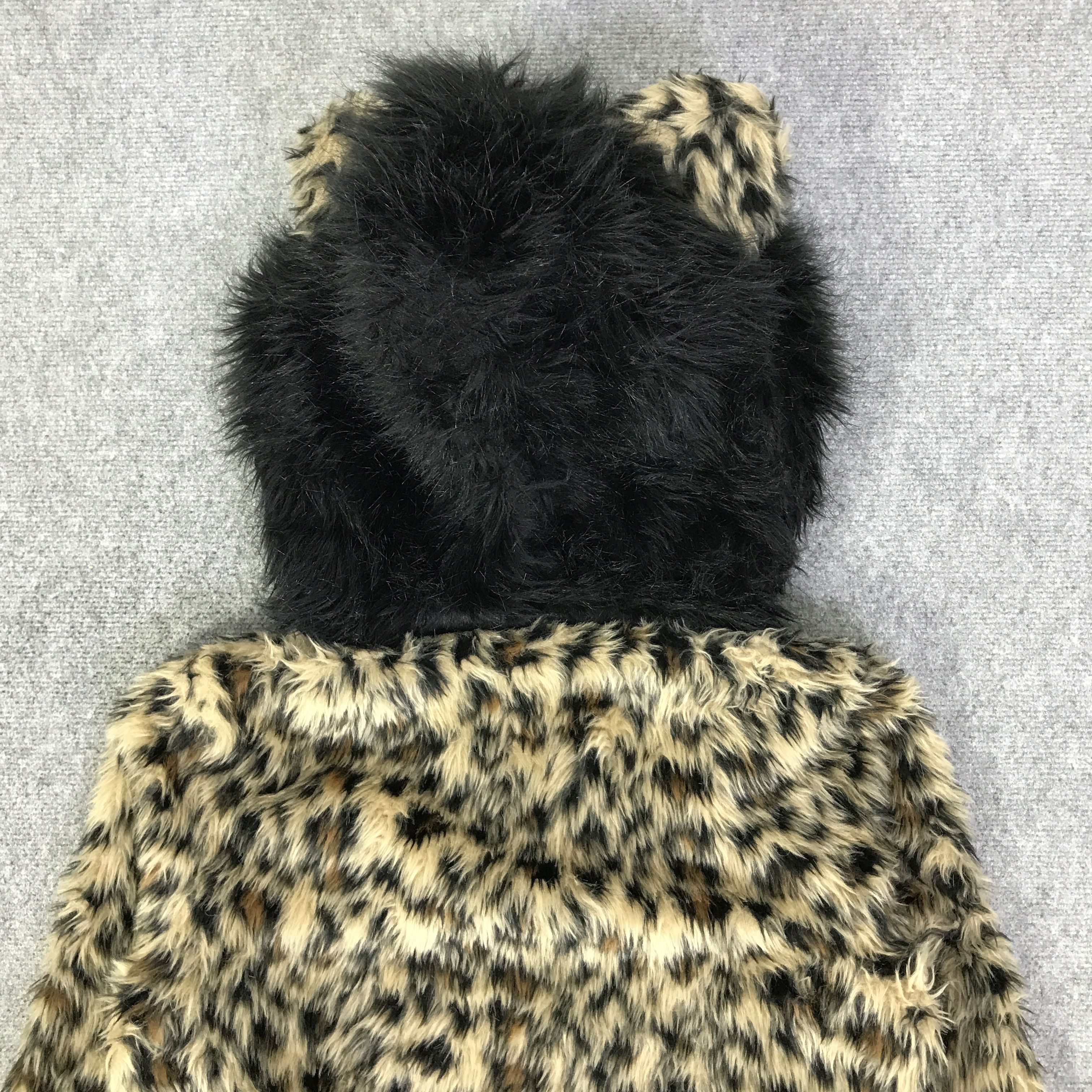 If Six Was Nine GOTHIC STYLE JAPAN GLAD NEWS FUR HOODIE JACKET K89B18 Size US L / EU 52-54 / 3 - 4 Thumbnail