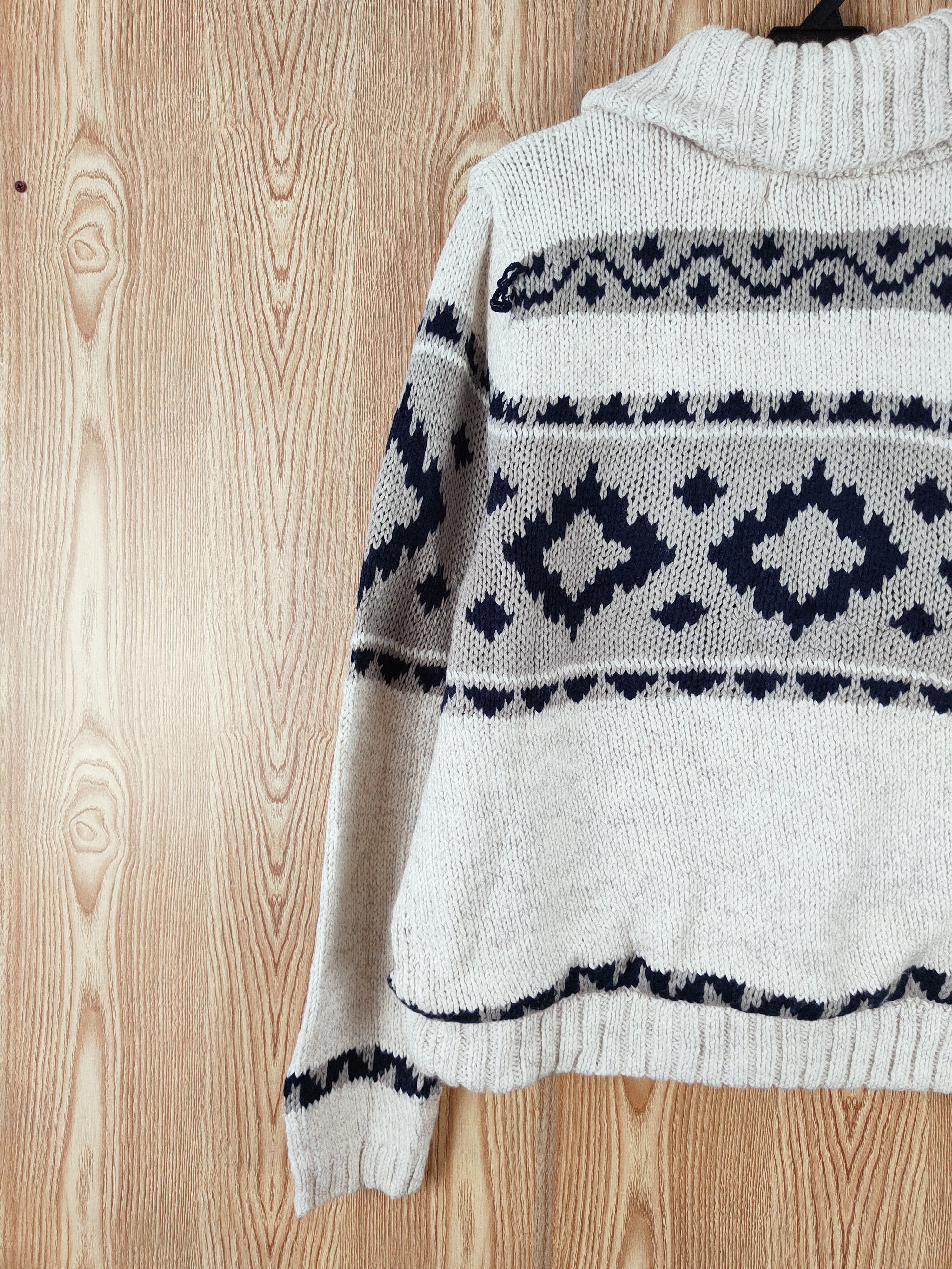 Japanese Brand Strange Heaven Cream Knitwear Cardigan #W425 Size US L / EU 52-54 / 3 - 9 Thumbnail