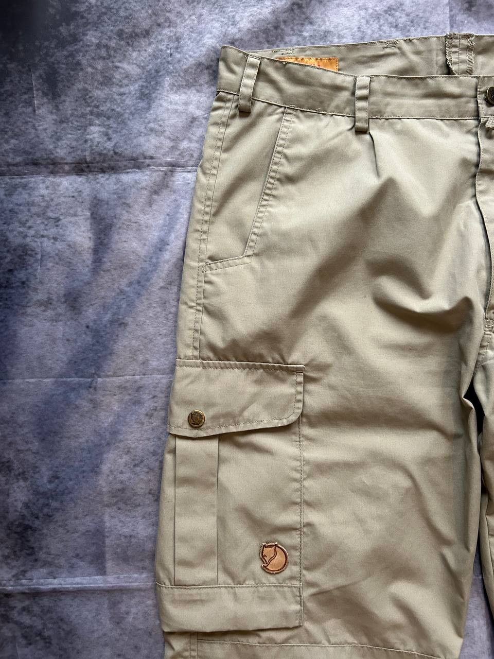 Fjallraven Fjälläven Cargo Pants 50/ Beige Outdoor Trousers Size US 34 / EU 50 - 2 Thumbnail