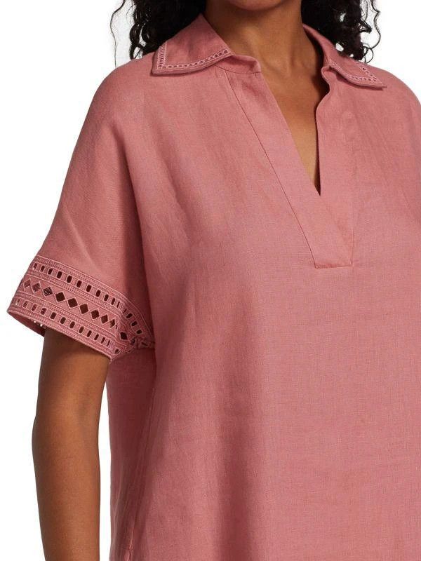 Loro Piana o1y1025 Mini Dress in Antique Rose Size M / US 6-8 / IT 42-44 - 2 Thumbnail