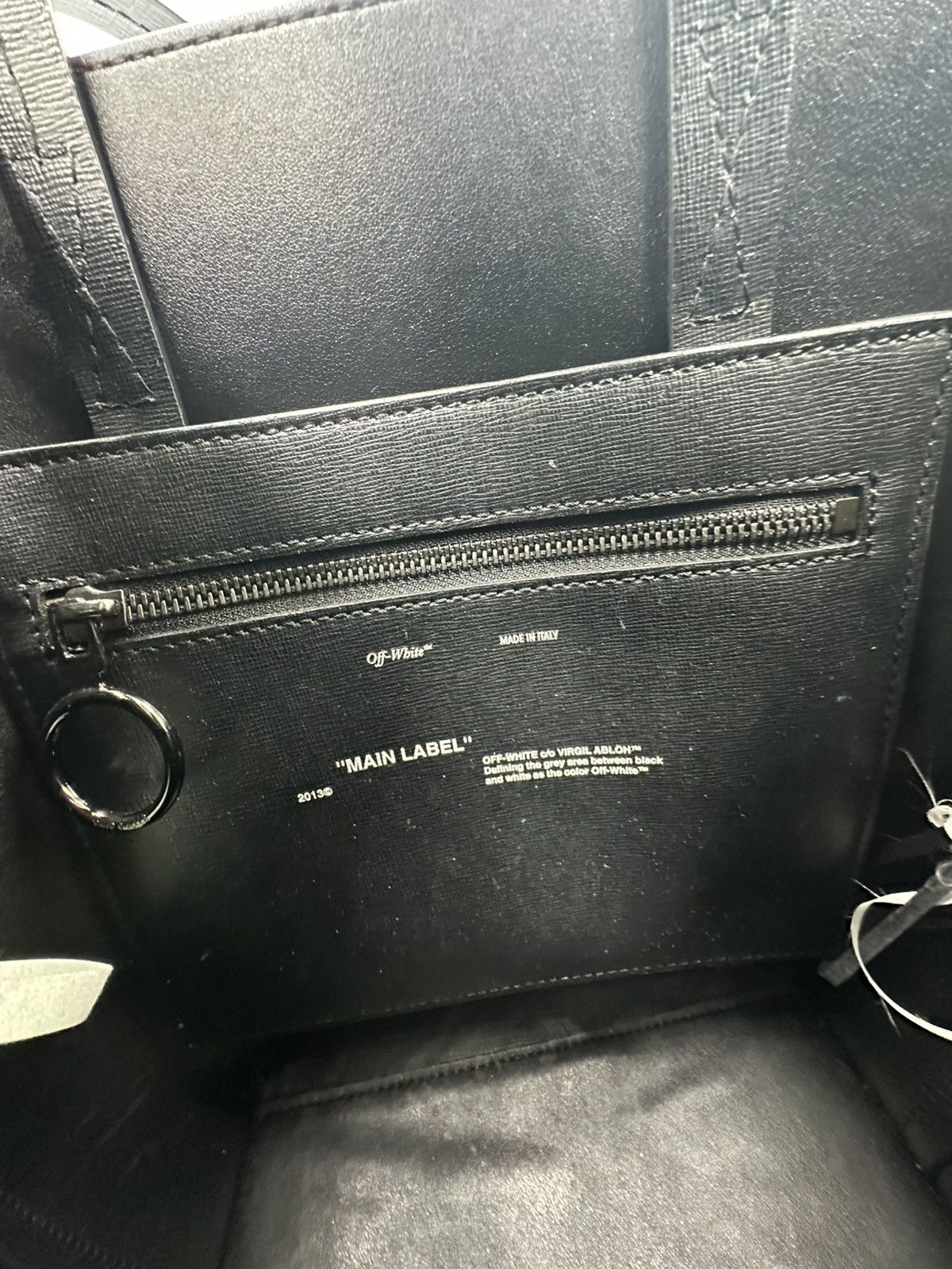 Off-White Off-White Tote Bag Black Size ONE SIZE - 8 Thumbnail