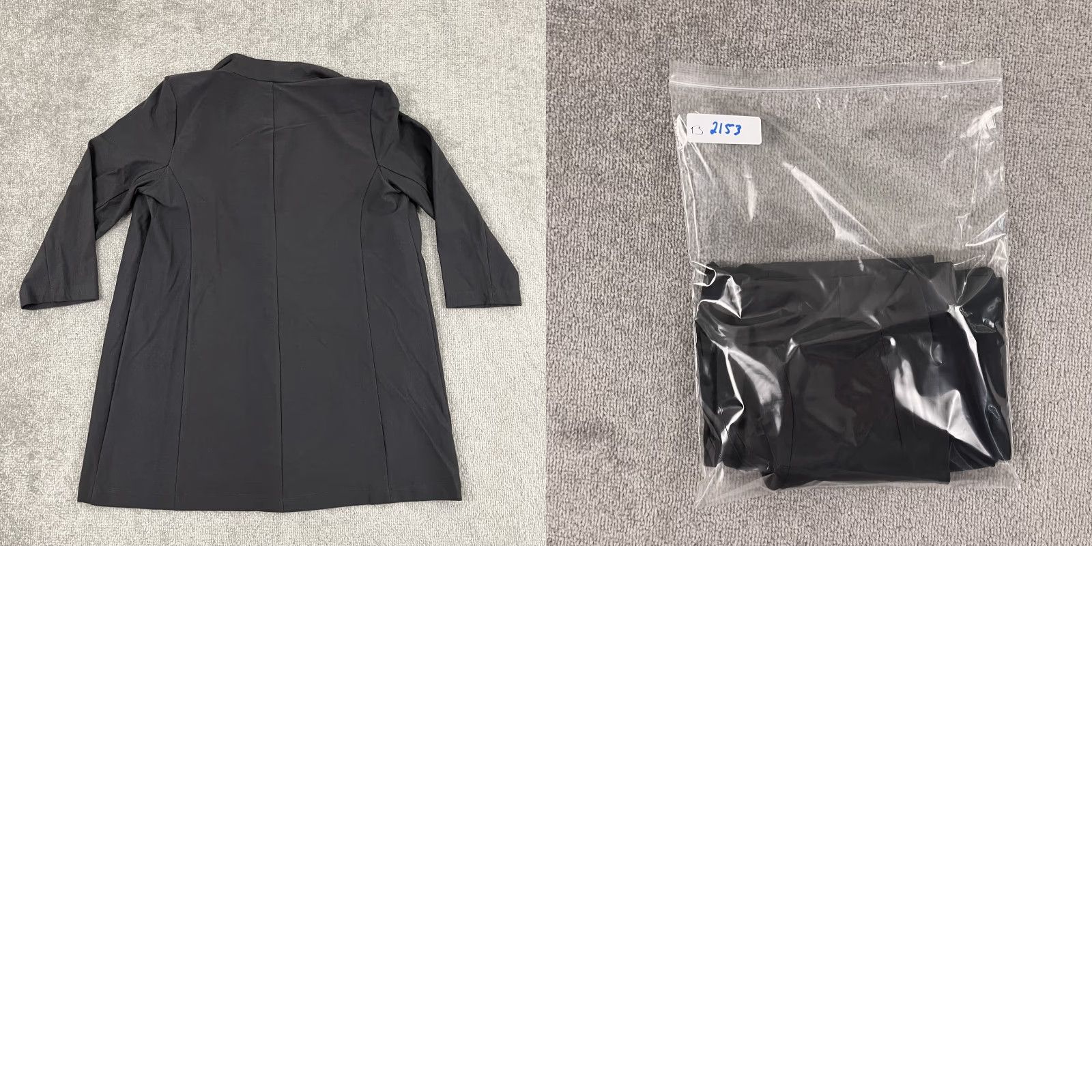 Eileen Fisher VINTAGE Eileen Fisher Blazer Jacket Shirt Womens PS Petite Small Gray Office Business Casual Size S / US 4 / IT 40 - 8 Thumbnail
