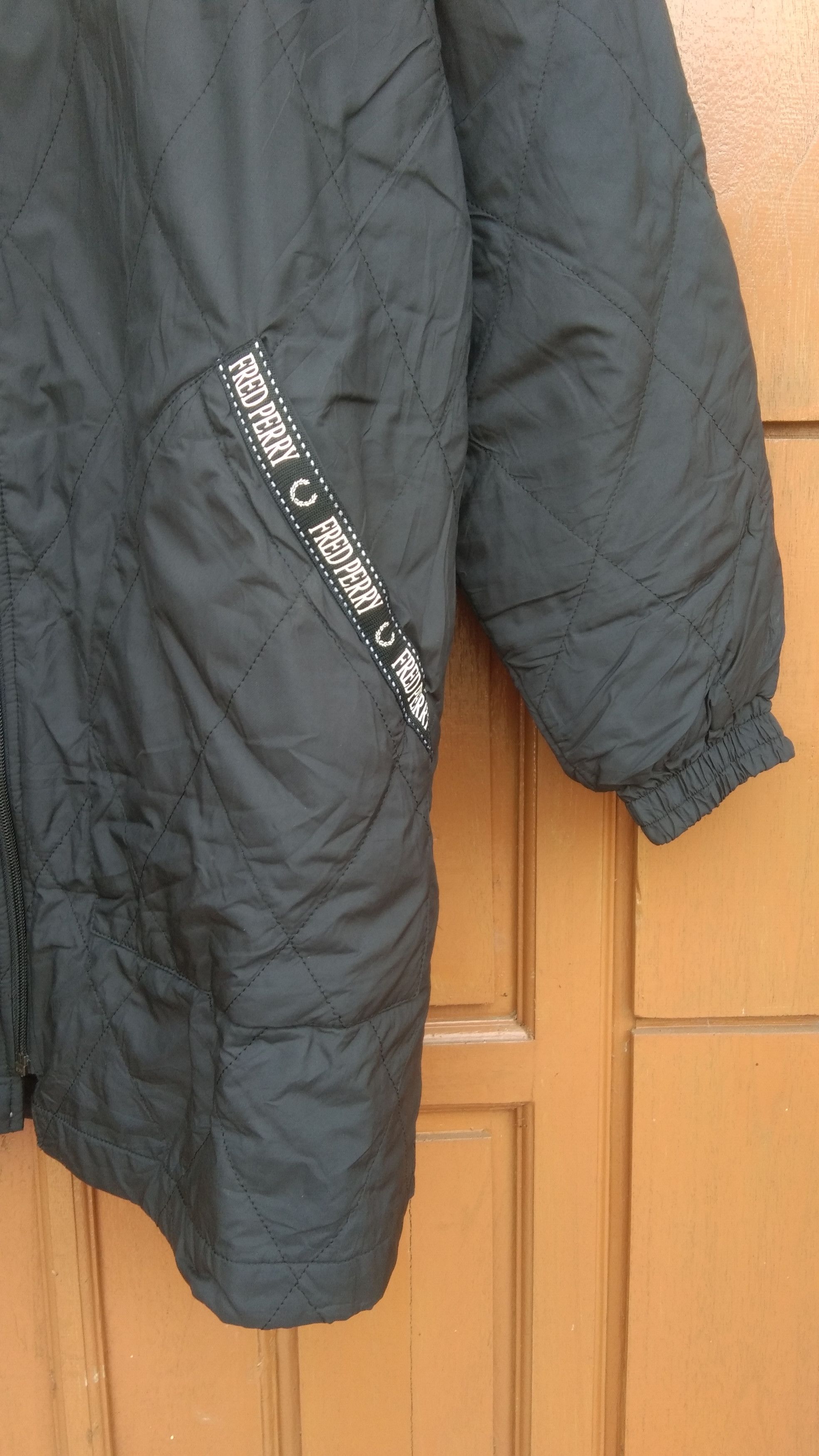 Fred Perry Vtg00s Fred ferry long hoodie jacket Size US L / EU 52-54 / 3 - 5 Thumbnail