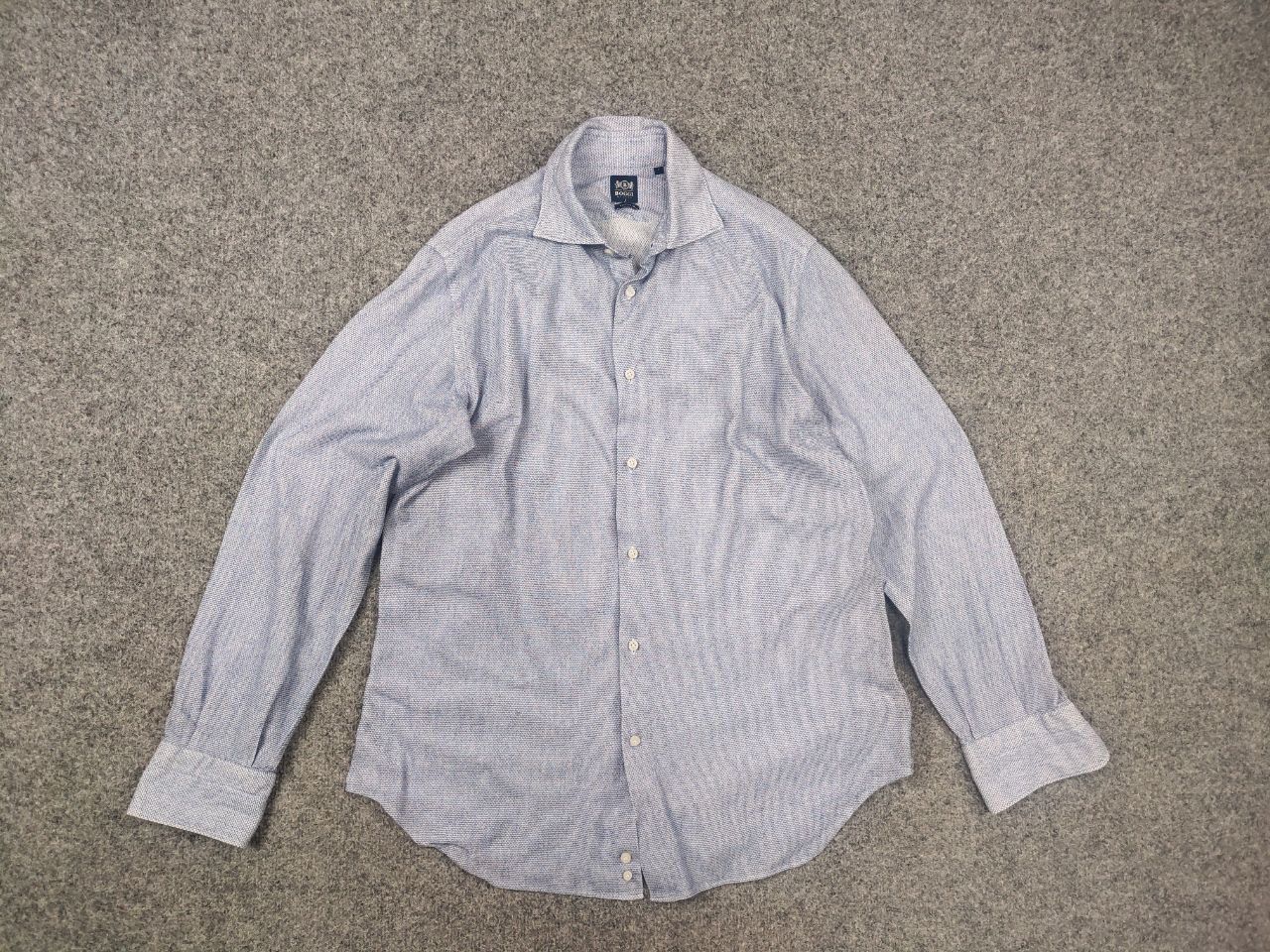 Boggi Boggi Milano Design Regular Fit Button Long sleeve Shirt Size US L / EU 52-54 / 3 - 9 Thumbnail