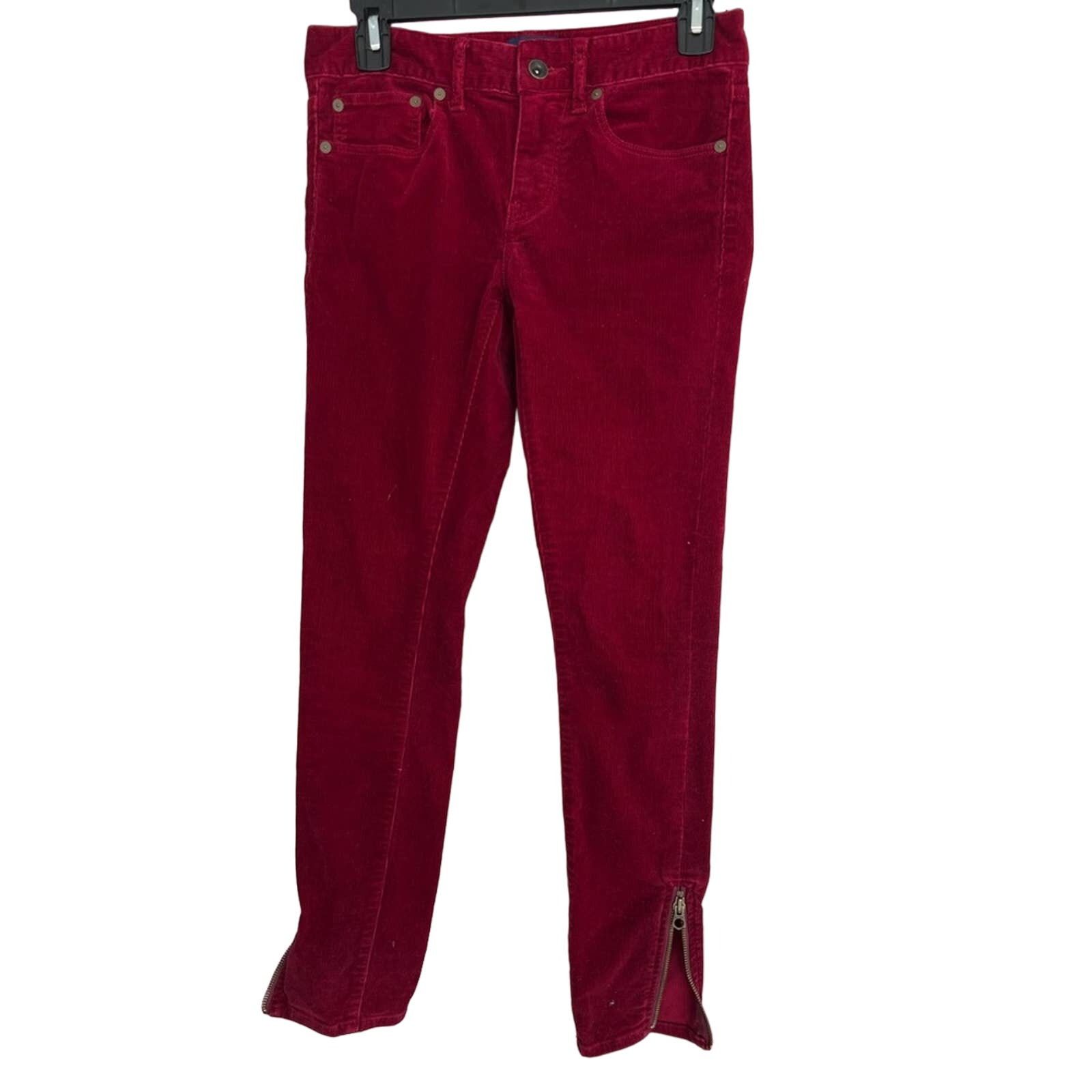 Rugby Ralph Lauren Vintage Y2K Ralph Lauren Rugby Corduroy Low Rise Pants 2 Size 24" / US 00 / IT 34 - 1 Thumbnail