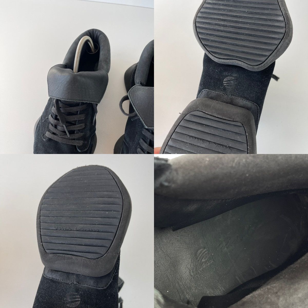 Adidas x Rick Owens Tech Runner 2015 Shoes Triple Black