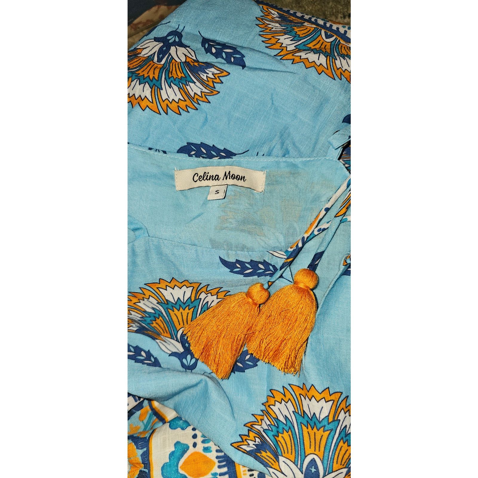 Anthropologie New Anthropologie Celina Moon Harriet Maxi Dress $199 SMALL Size S / US 4 / IT 40 - 7 Thumbnail