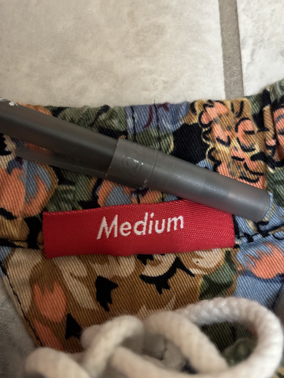Supreme rare like new FW 2014 Supreme Floral Flower black pants Size US 30 / EU 46 - 10 Thumbnail