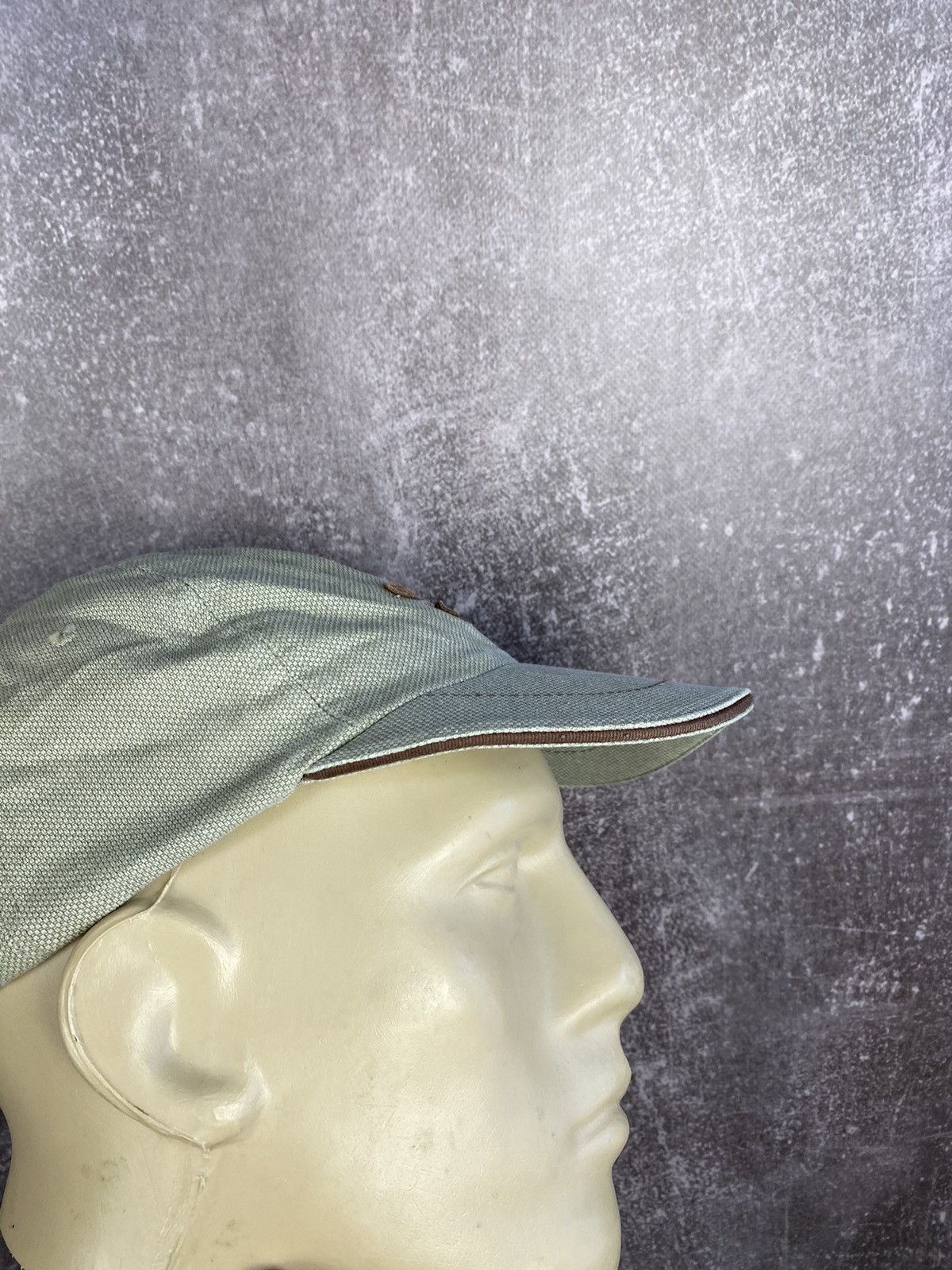 Diesel × Vintage Vintage Y2K Faded Distressed Diesel Denim Cap Hat Big Logo Size ONE SIZE - 12 Thumbnail