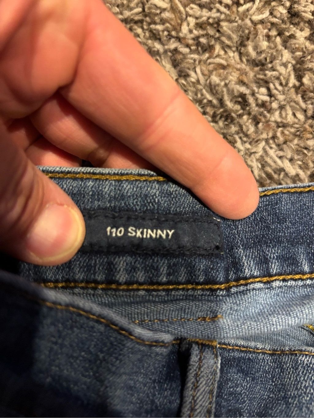 Lucky Brand Men's Lucky Brand Skinny Jeans Size US 33 - 6 Thumbnail