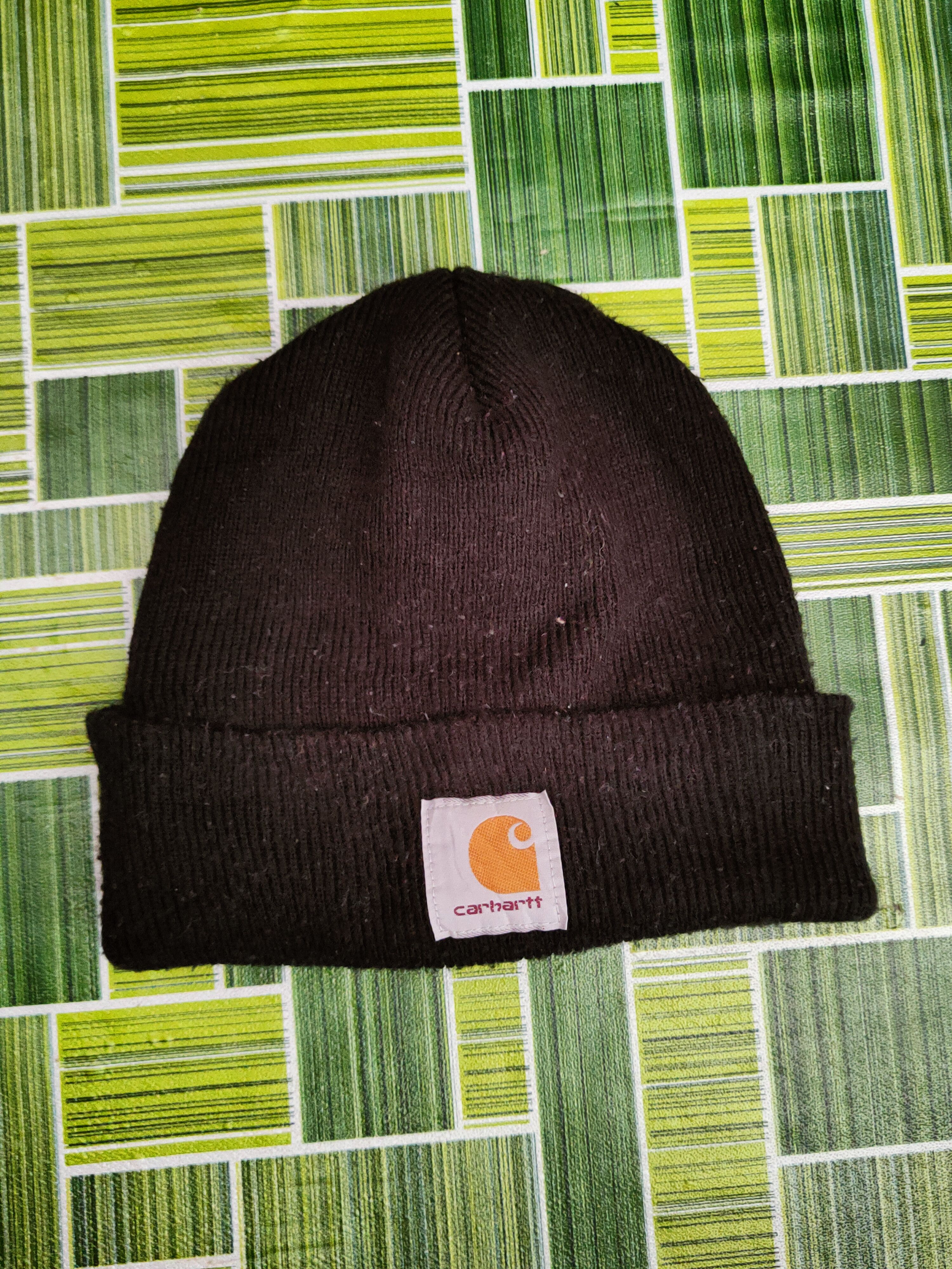 Carhartt Carhartt Black Knitwear Beanies #S2899 Size ONE SIZE - 1 Thumbnail