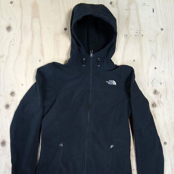 The North Face North Face Apex Soft Shell Hooded Jacket Black Size S / US 4 / IT 40 - 2 Thumbnail