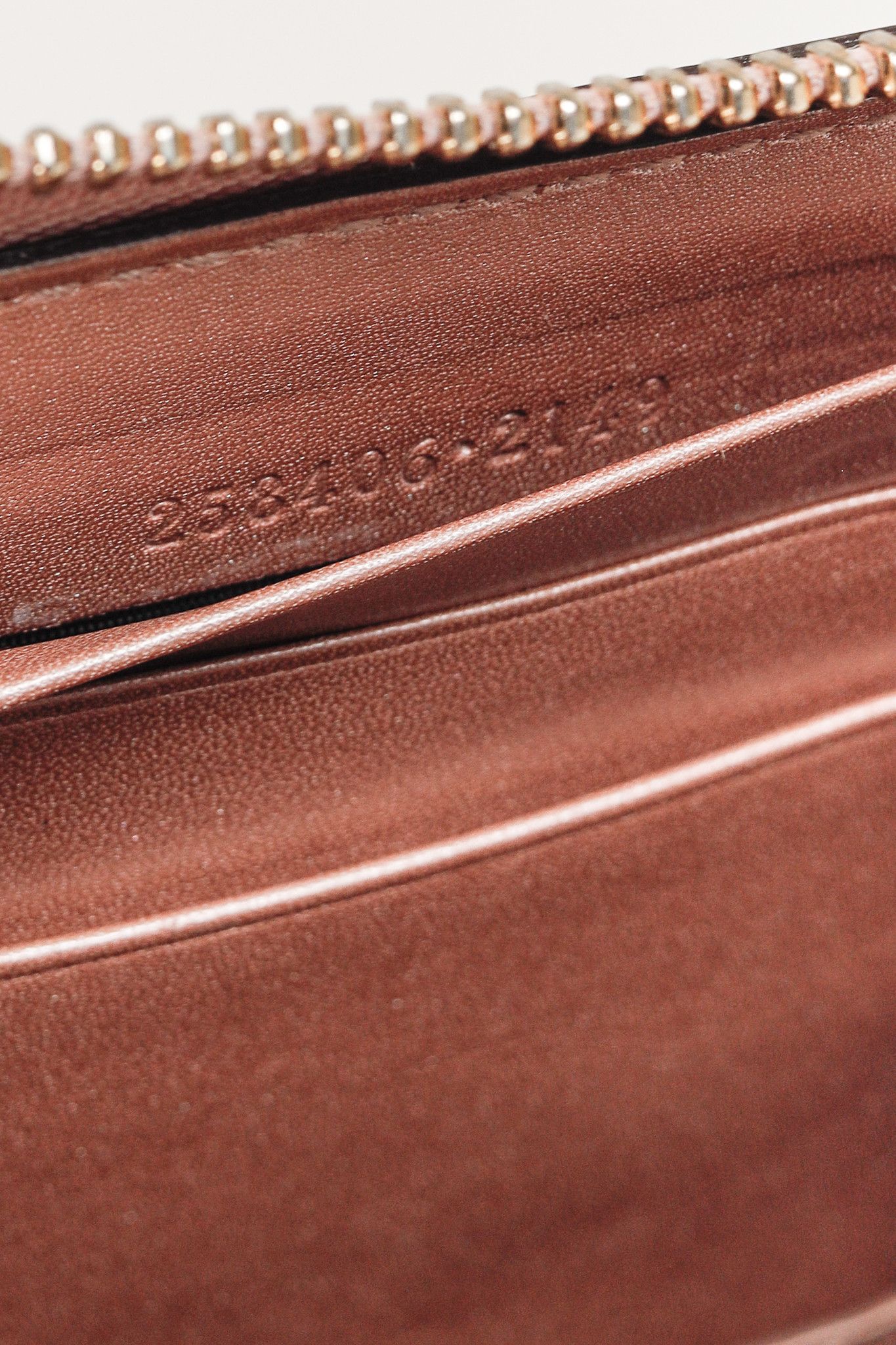 Gucci Gucci Dusty Rose Microguccissima Zip-Around Wallet Size ONE SIZE - 9 Thumbnail