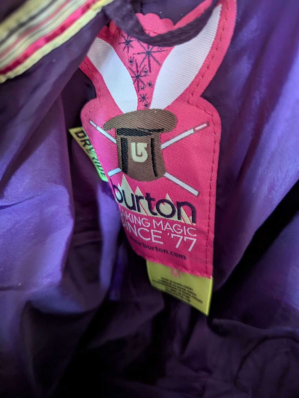 Burton Burton Ski Pants Purple Size US 34 / EU 50 - 8 Thumbnail