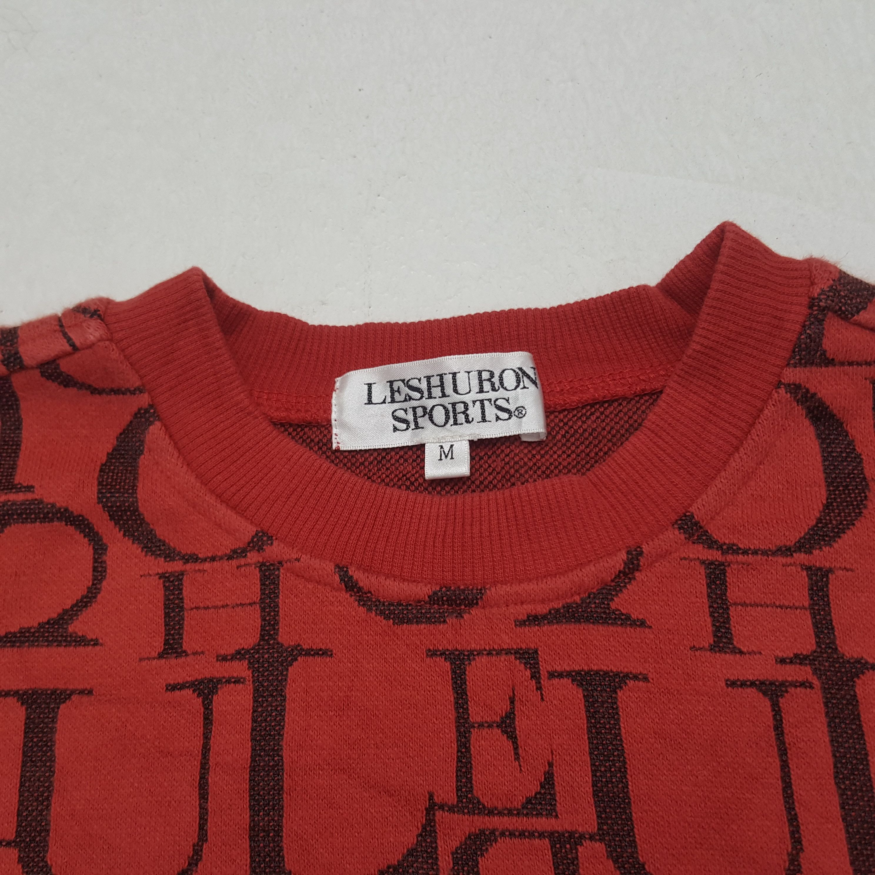 Vintage Vintage Leshuron Sports Full Printed Sweatshirt Size US M / EU 48-50 / 2 - 4 Thumbnail