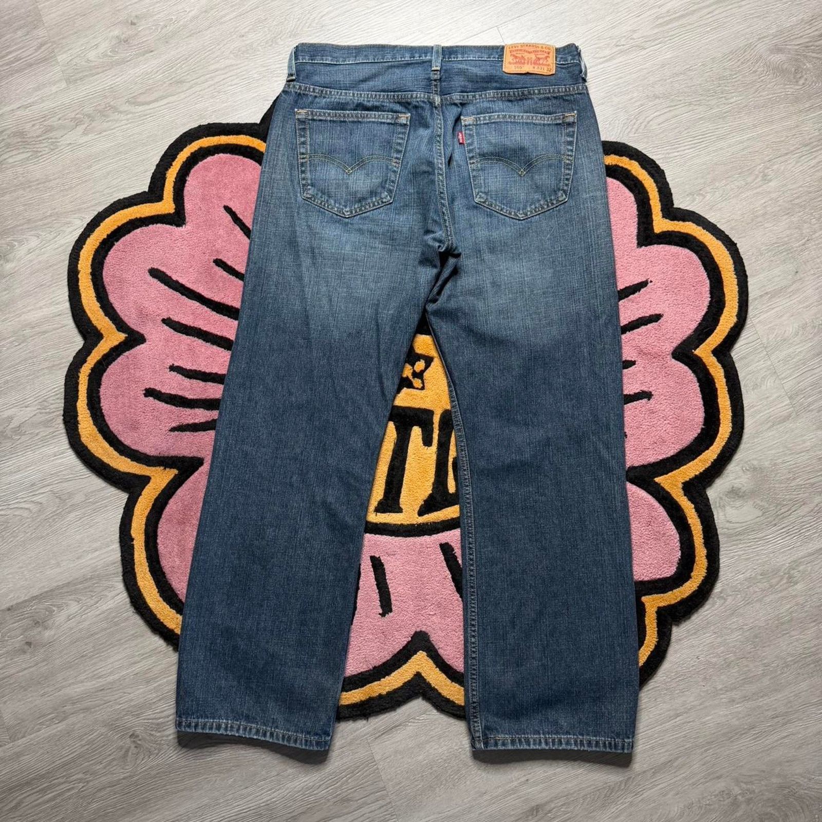 Levi's Levi’s Strauss 569 Loose Straight Denim Jeans Size 33x32 Size US 33 - 7 Thumbnail