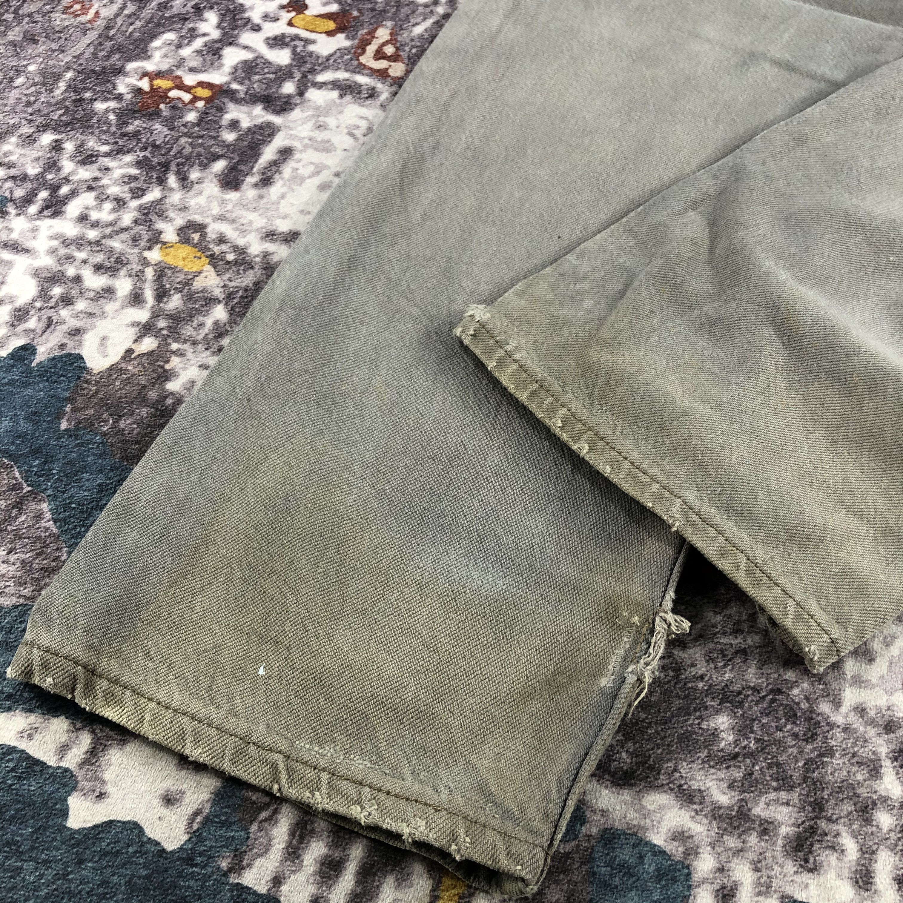 Levi's × Vintage Vintage 90s Faded Black Levis 501 Jeans-JM2598 Size US 33 - 4 Thumbnail