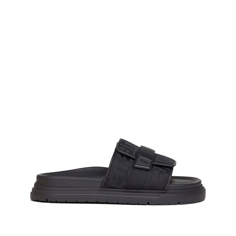 Fendi Fendi BLACK Flip-Flops & Slides Size US 10 / EU 43 - 1 Thumbnail