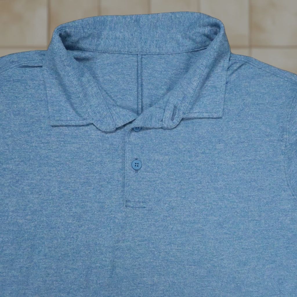 Lululemon lululemon Polo Shirt Mens M Blue Evolution Short Sleeve Golf Stretch Shirt Boys Womens? Size US M / EU 48-50 / 2 - 1 Thumbnail