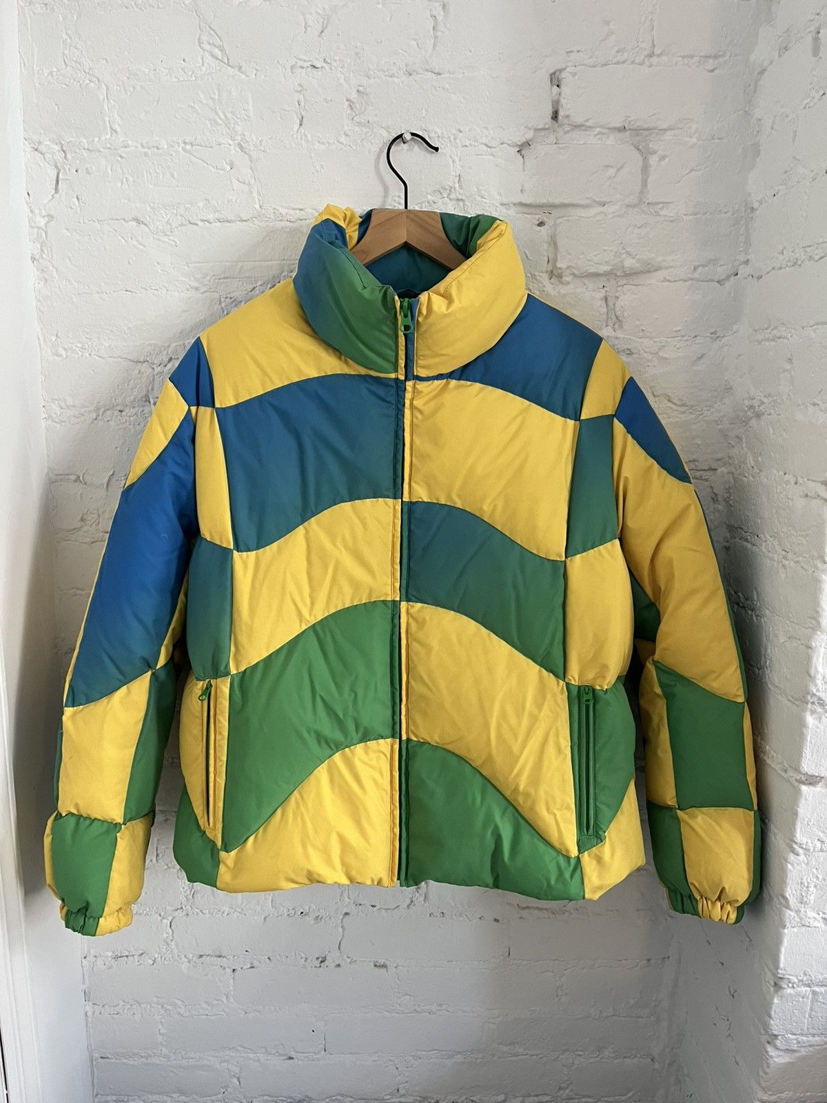 ERL ERL Gradient Checkered Ski Puffer Jacket Size US XS / EU 42 / 0 - 1 Thumbnail