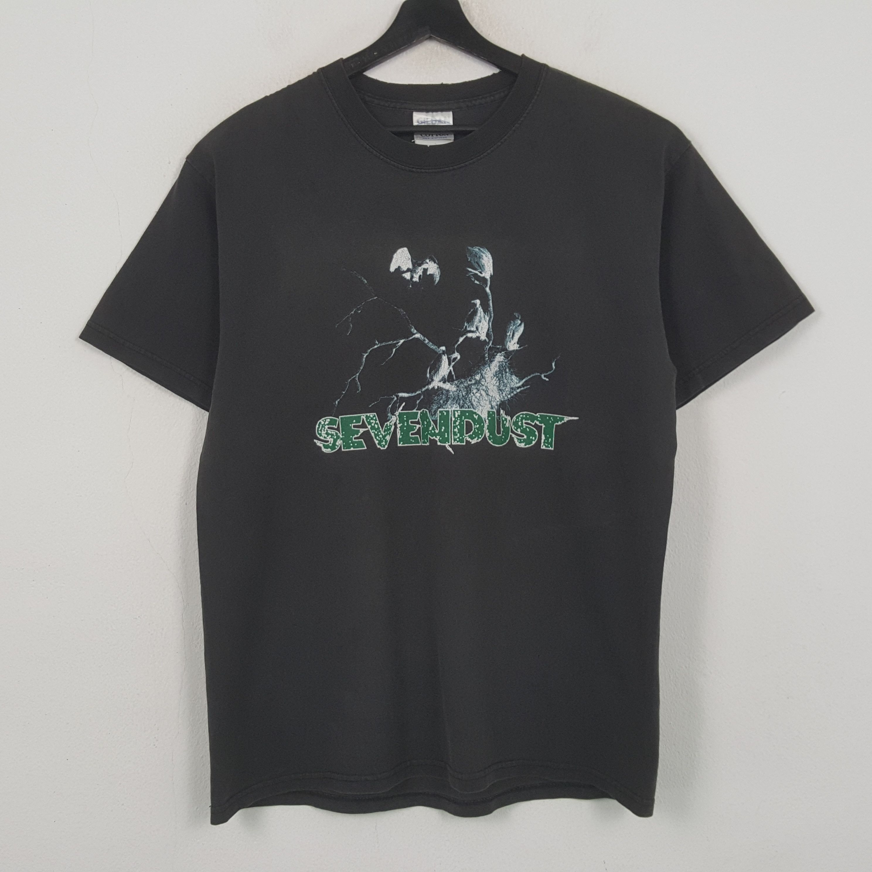 Band Tees Seven Dust Rock Band Vintage Tshirt RR4 Size US L / EU 52-54 / 3 - 1 Thumbnail