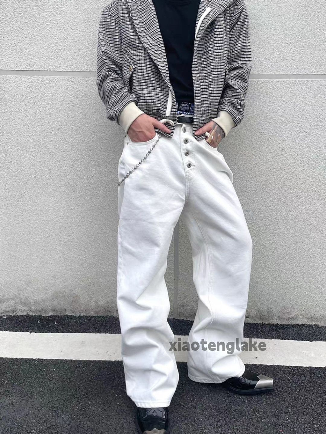 Vintage Unisex utility loose baggy skate hiphop carpenter pants Size US 30 / EU 46 - 7 Thumbnail