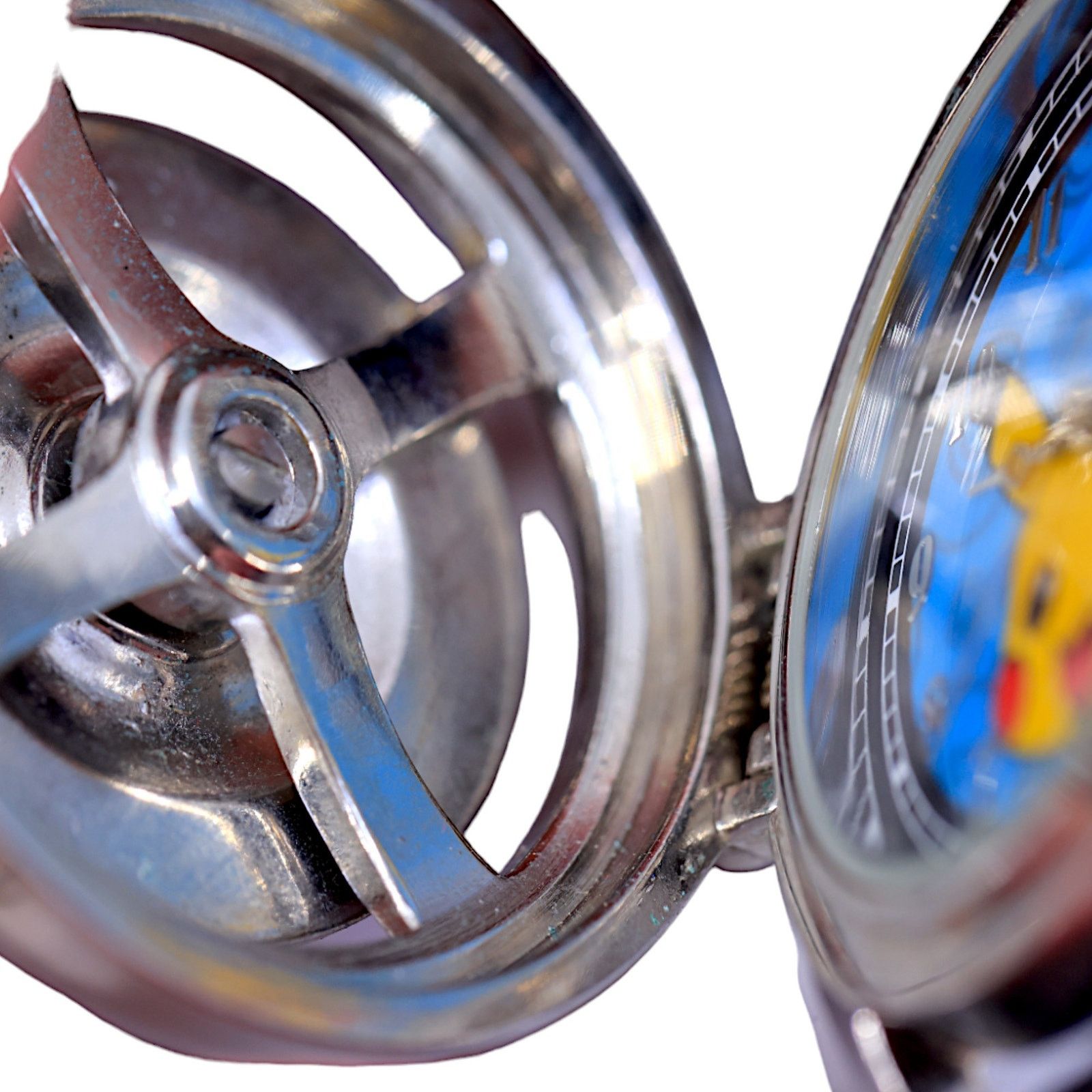 Pokemon Pokémon Pikachu Pokeball Spinning Stainless Steel Watch Size ONE SIZE - 13 Thumbnail