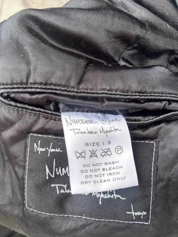 Number (N)ine Number nine give peace a chance tribal bondage jacket Size US S / EU 44-46 / 1 - 7 Thumbnail