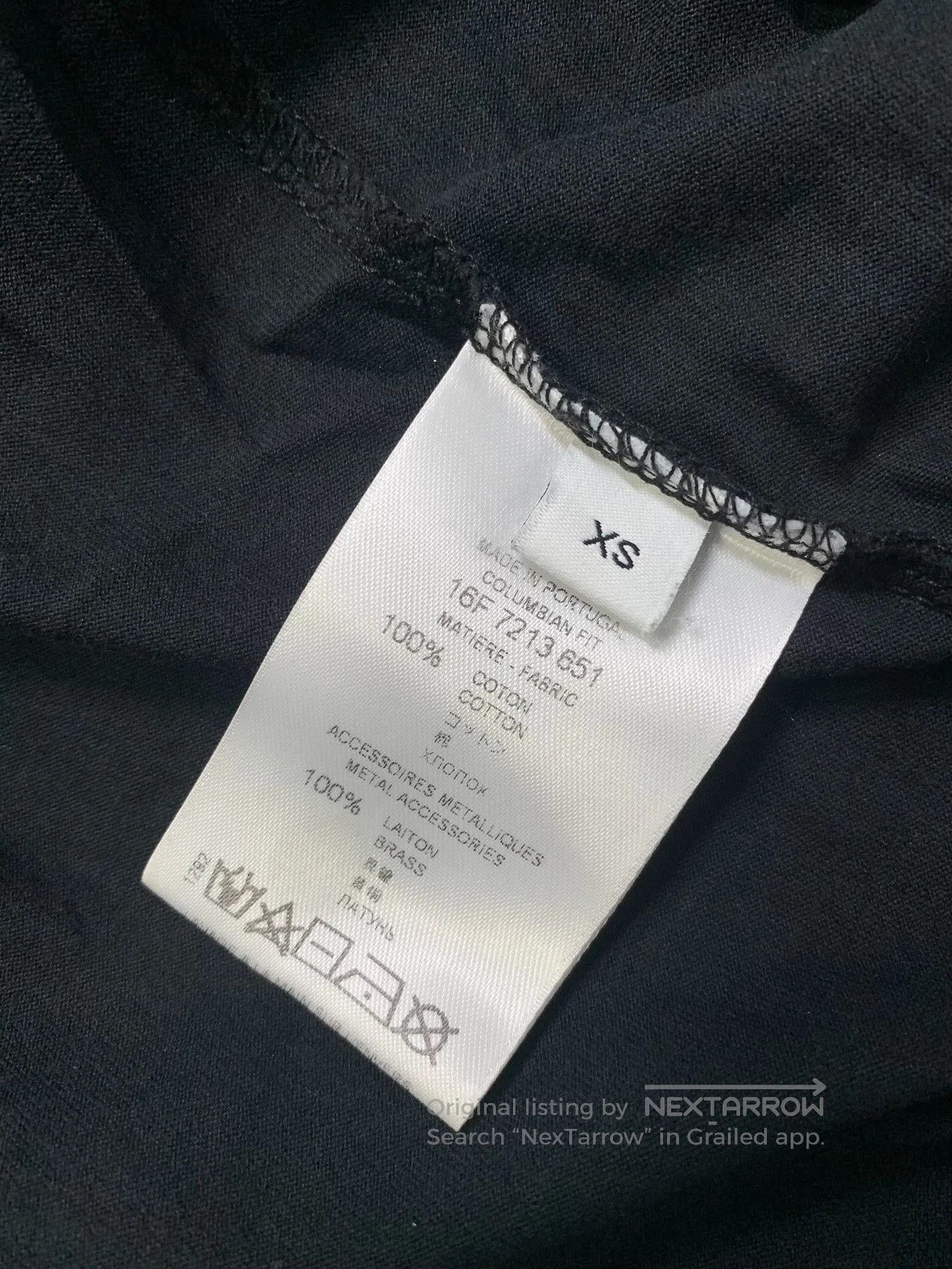 Givenchy Givenchy Silver Chain Short Sleeve Top. Size XS / US 0-2 / IT 36-38 - 4 Thumbnail