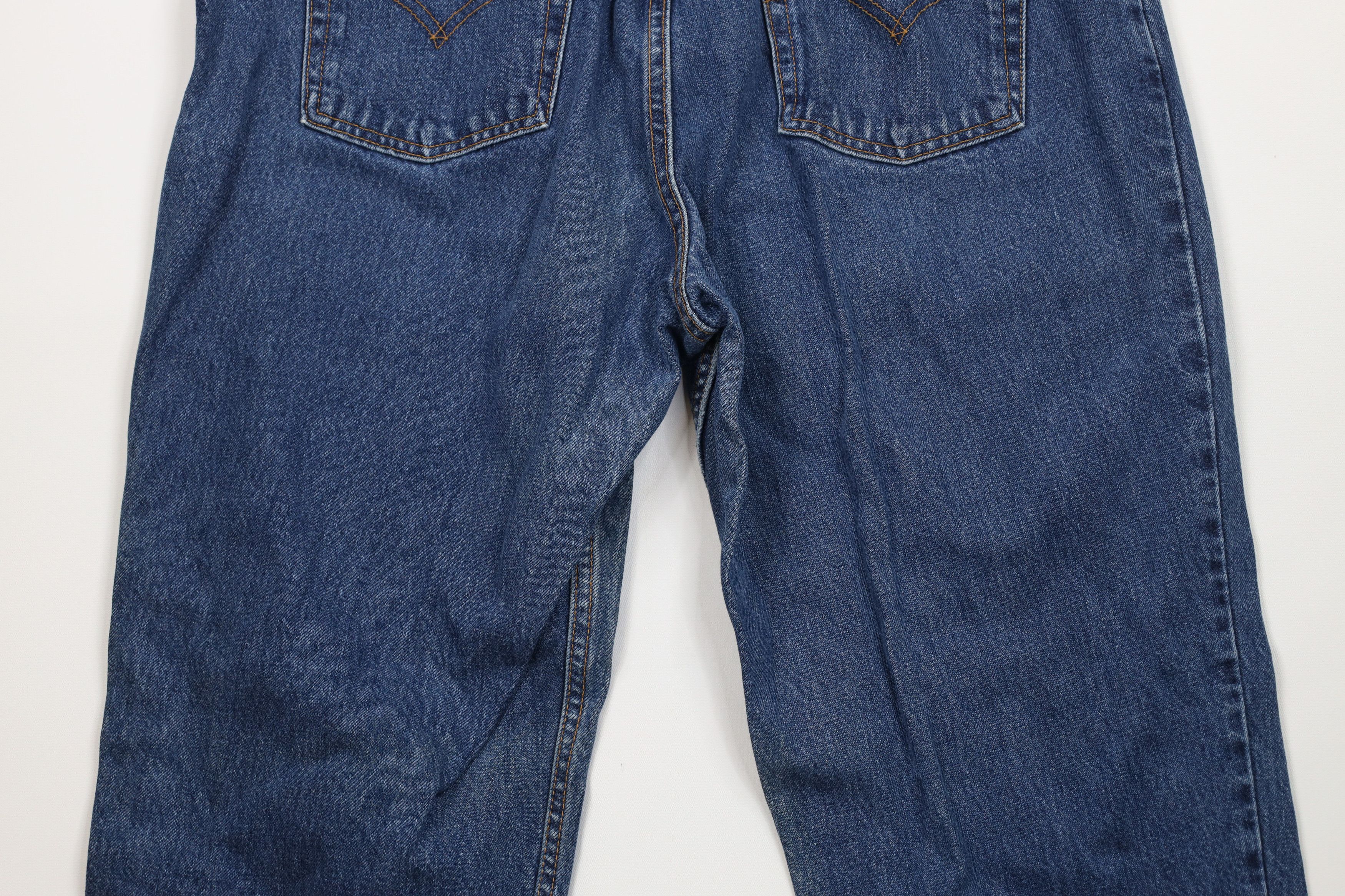 Levi's Vintage Y2K 2000 Levis 550 Relaxed Tapered Leg Denim Jeans Size 34" / US 12 / IT 48 - 12 Thumbnail