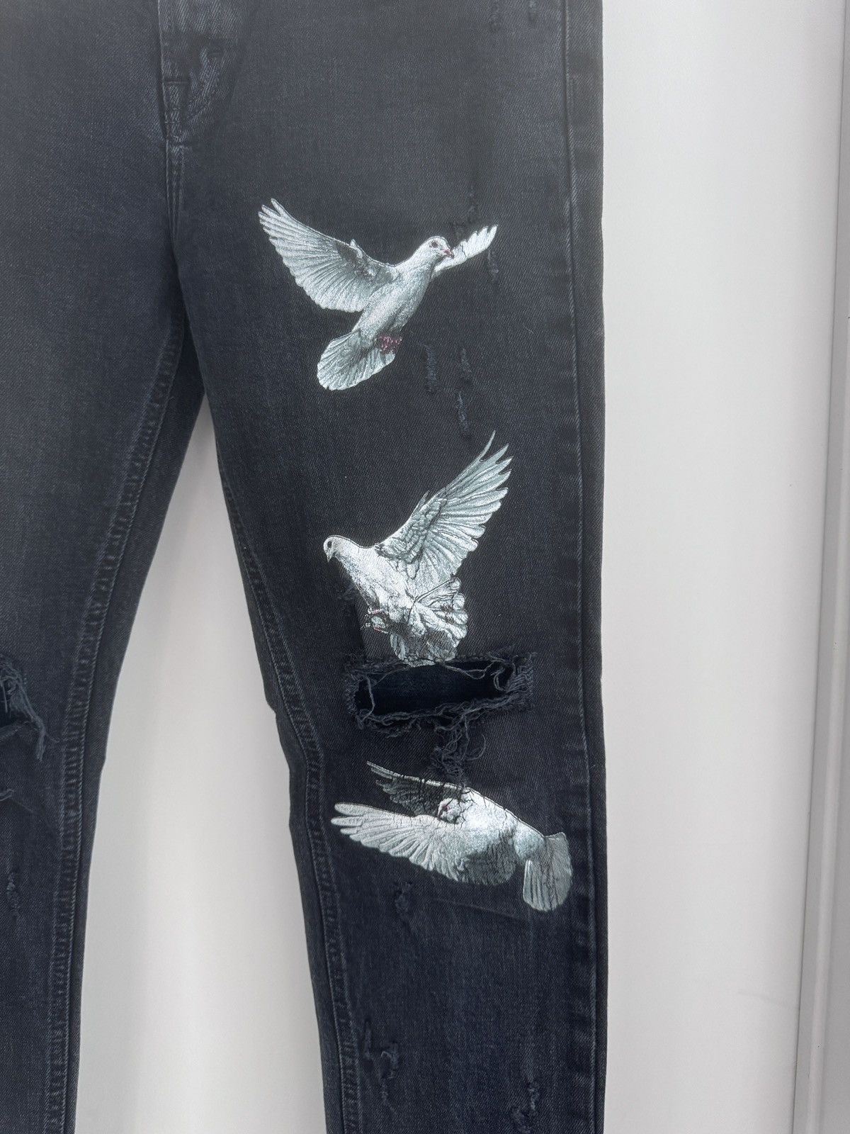 DOMREBEL Dom Rebel “Doves” Denim Size US 32 / EU 48 - 2 Thumbnail