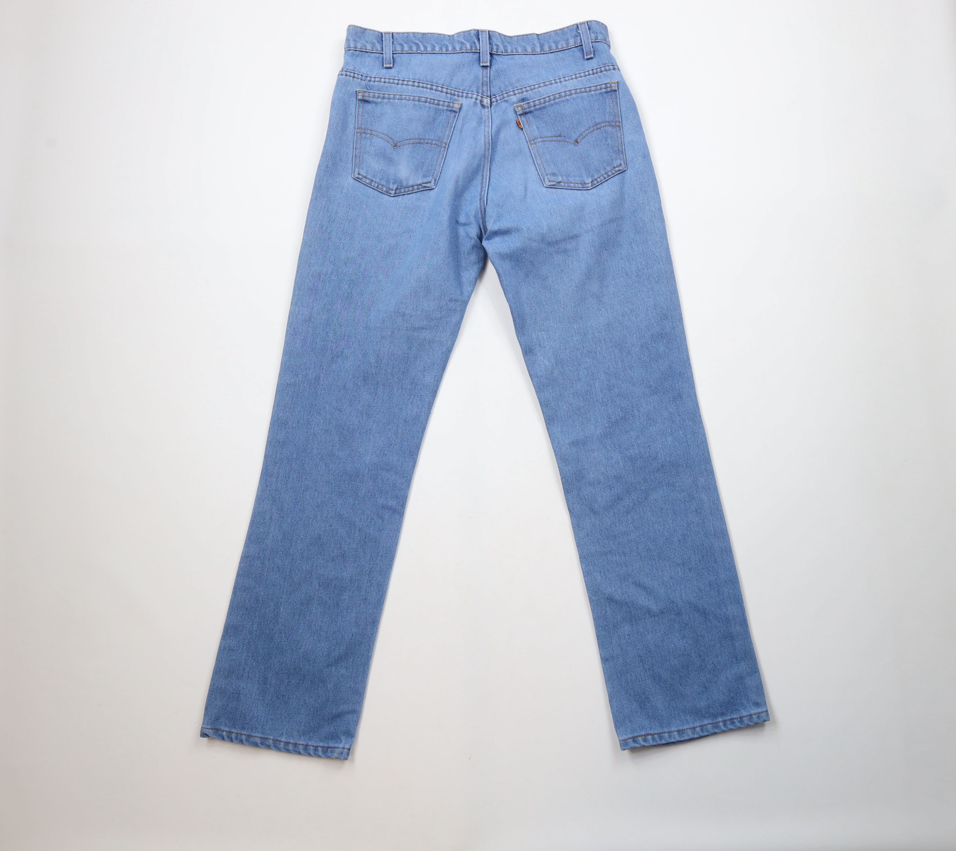 Levi's × Vintage Vintage 70s 80s Levis Orange Tab Leg Denim Jeans USA Size US 32 / EU 48 - 6 Thumbnail