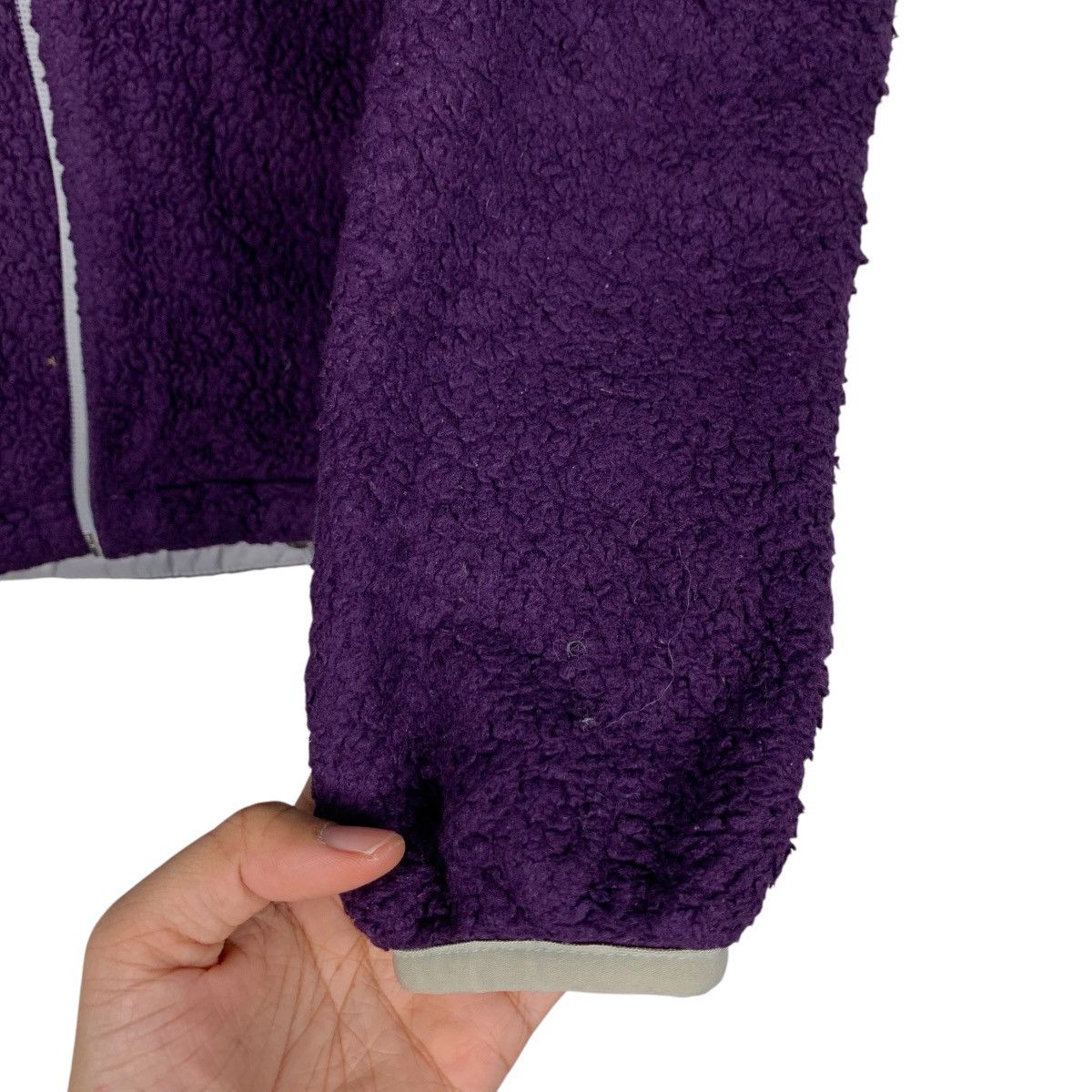 The North Face THE NORTH FACE Embroidery Logo Purple Fleece #1850-C80 Size S / US 4 / IT 40 - 13 Thumbnail