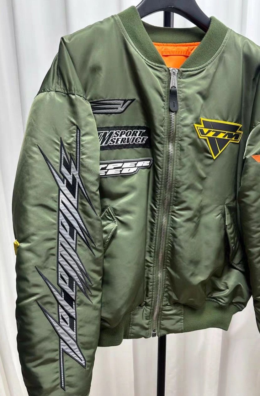 Vetements Vetements racing suit bomber jacket2412-Nextarrow Size US M / EU 48-50 / 2 - 4 Thumbnail