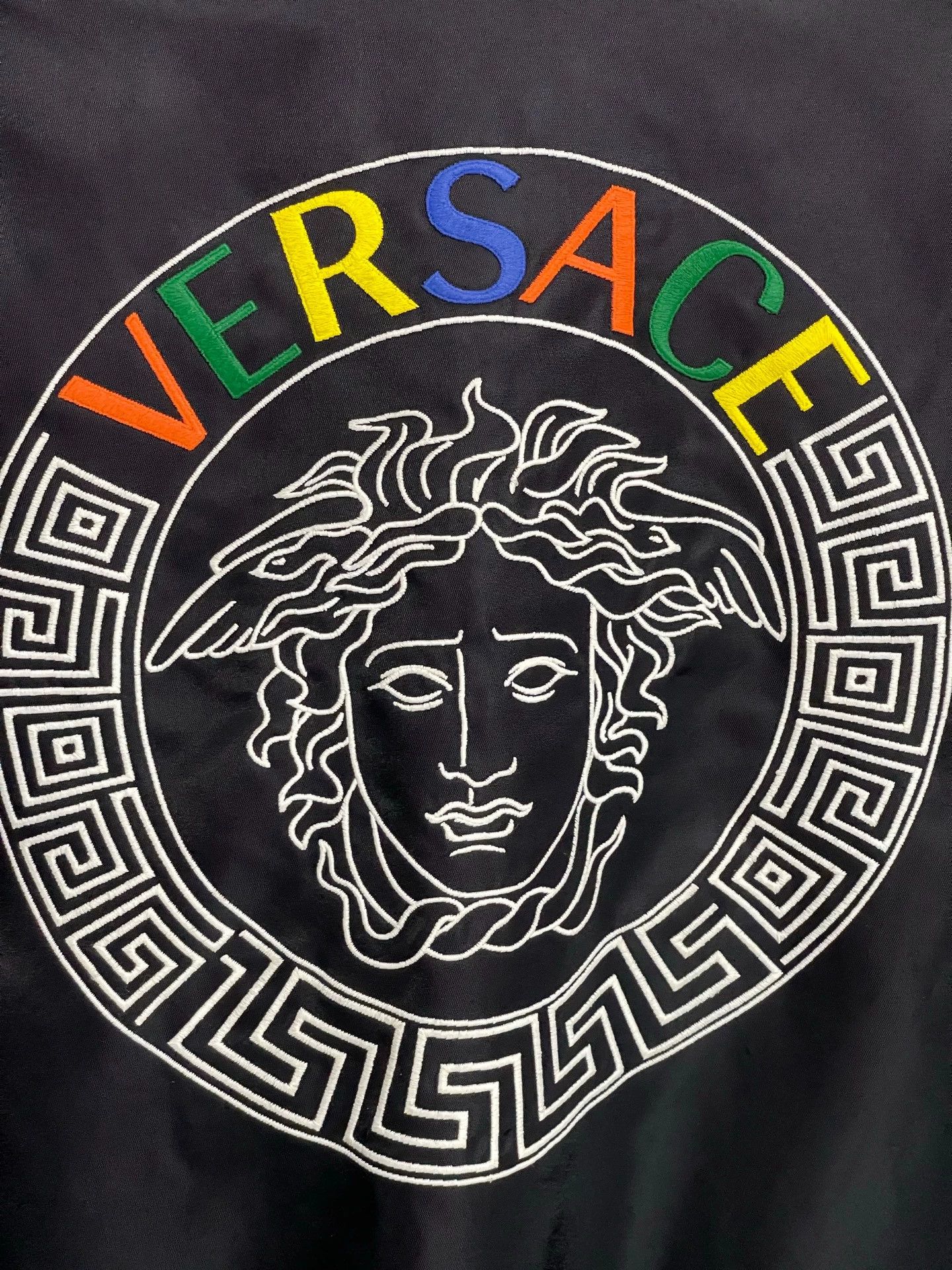 Versace Versace Nylon Loose Fit Jacket Size 48 Size US M / EU 48-50 / 2 - 5 Thumbnail