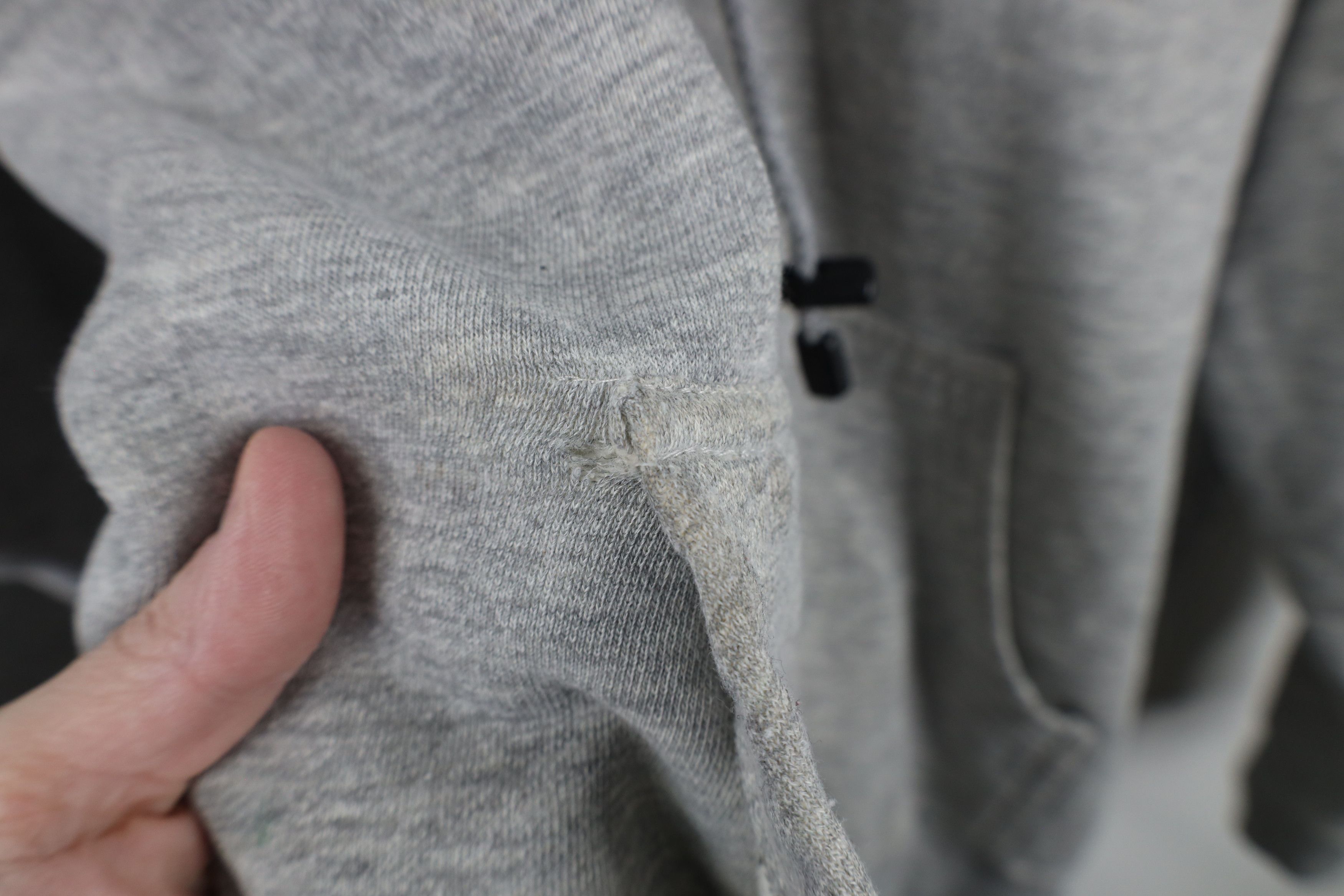 Vintage Vintage 90s Bike Full Zip Hoodie Sweatshirt Heather Gray Size US XL / EU 56 / 4 - 8 Thumbnail