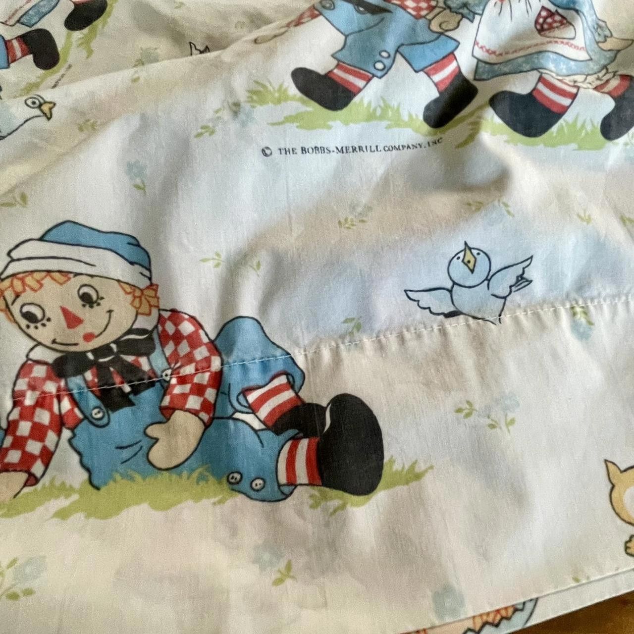 Designer Vintage 1987 Raggedy Ann & Andy Bedding Set Size ONE SIZE - 4 Thumbnail