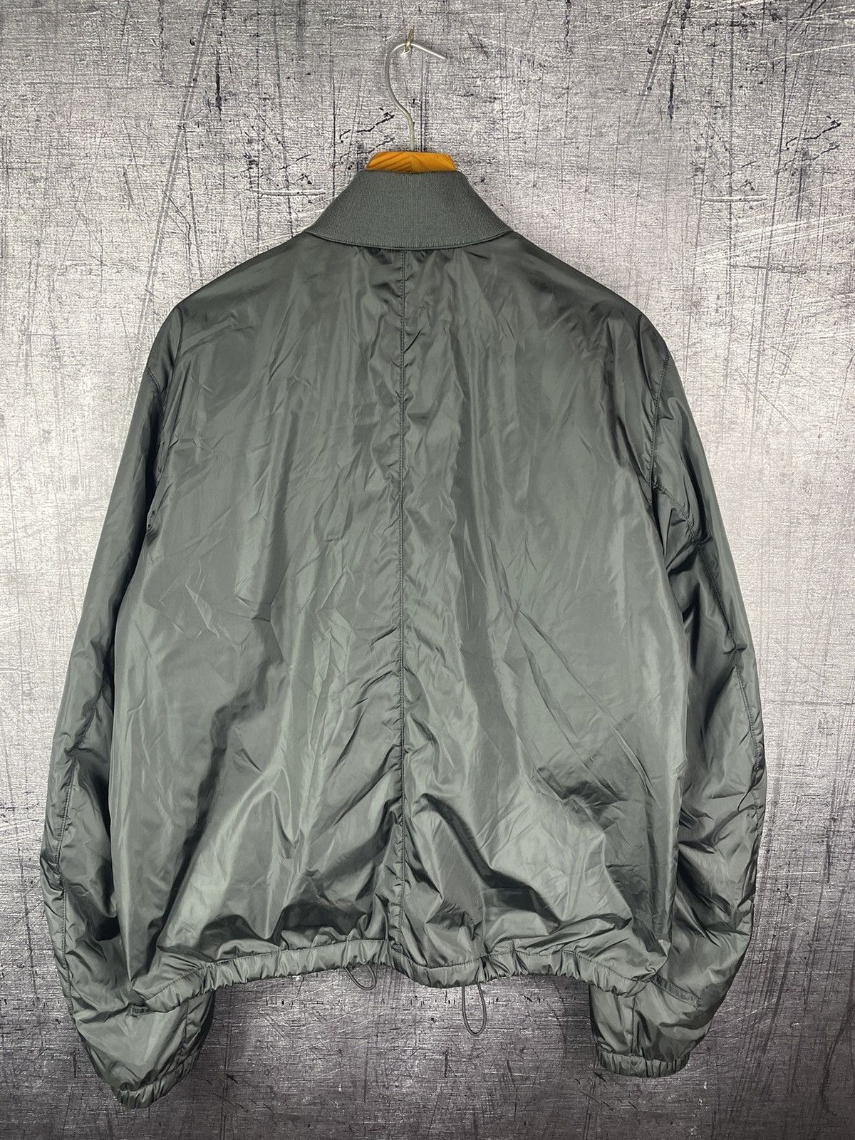 Prada Vintage Prada Black Tab Nylon Bomber Jacket 00’s Size US L / EU 52-54 / 3 - 5 Thumbnail