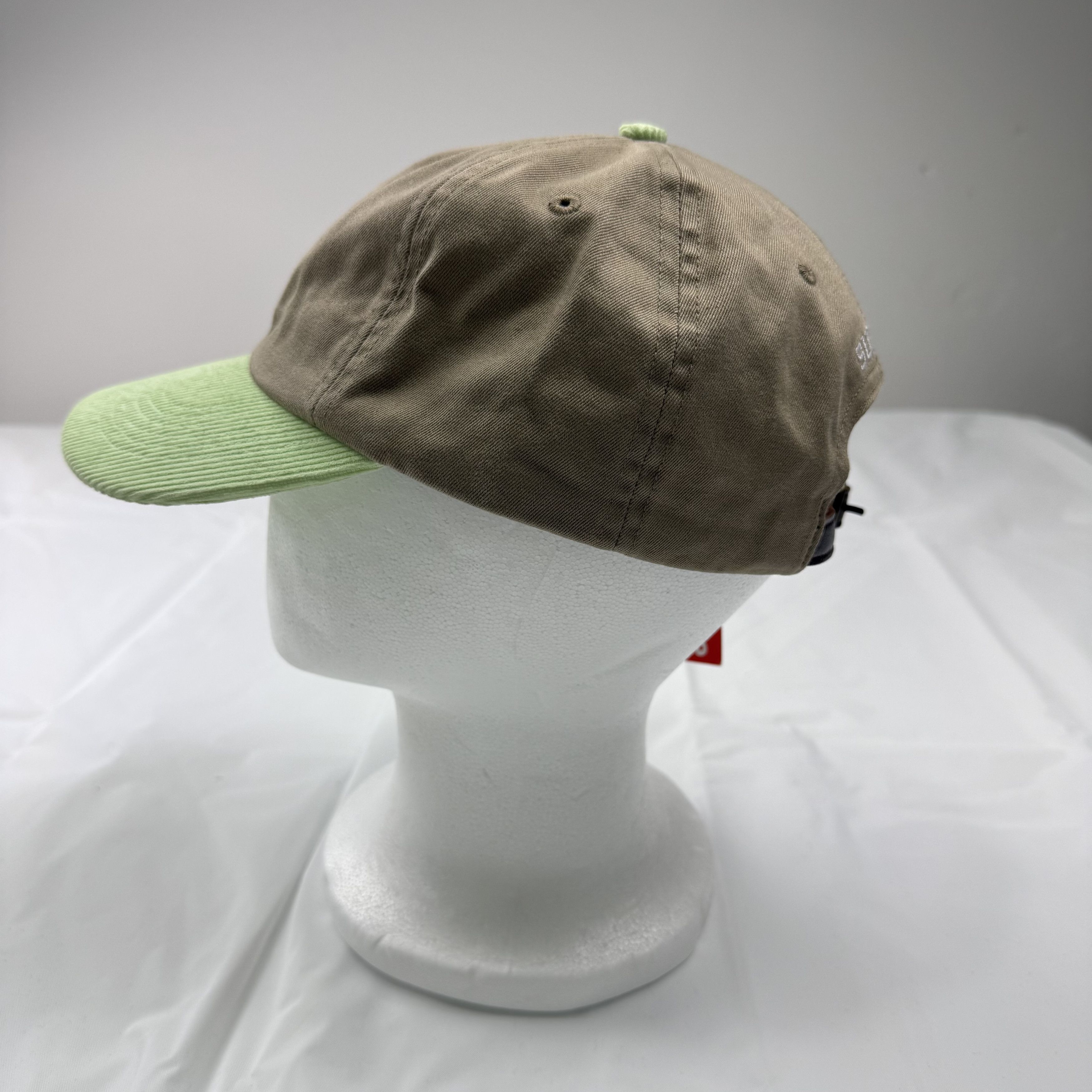 Supreme Supreme 2-Tone S Logo 6-Panel Hat Corduroy Brim Size ONE SIZE - 6 Thumbnail