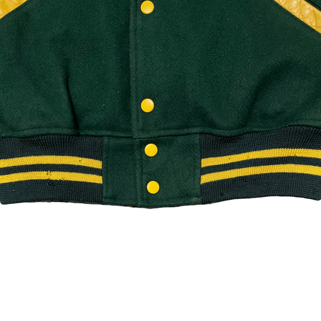 Japanese Brand Vintage Japanese Brand Varsity Jacket Wool Leather Sleeve Size US L / EU 52-54 / 3 - 7 Thumbnail